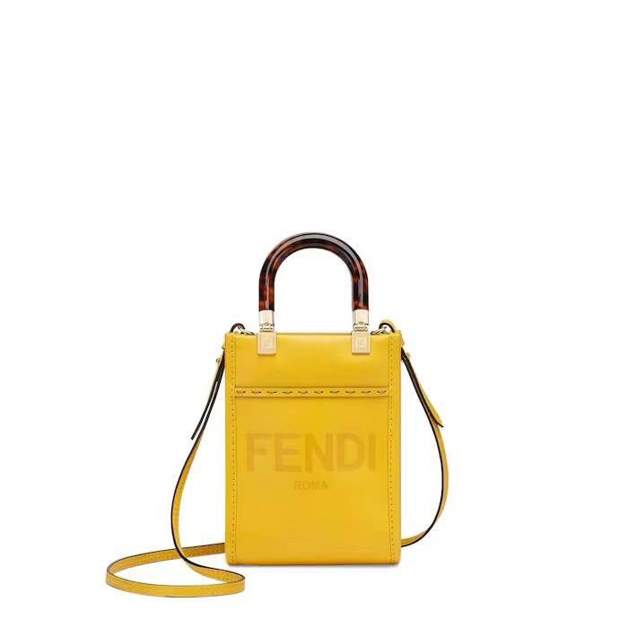Fendi Mini Sunshine Shopper Tote