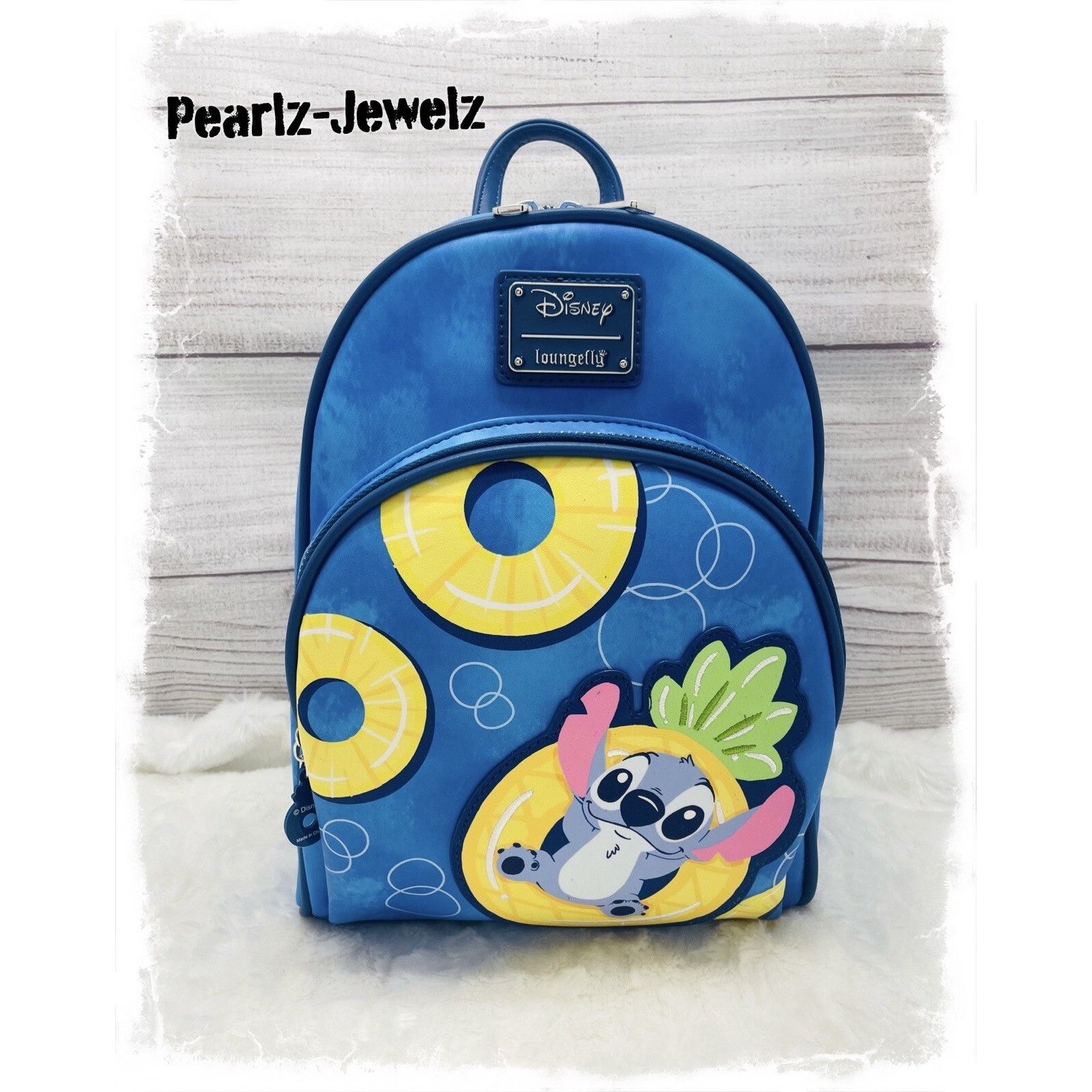 Disney Loungefly Disney Lilo & Stitch Pineapple Floaty Pool Mini Ba Size ONE SIZE - 1 Thumbnail