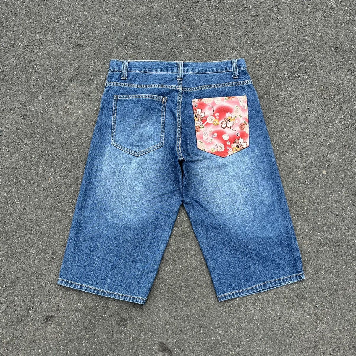 Karakuri Tamashii Karakuri Tamashii Style Dragon Printed Short Jeans Size US 30 / EU 46 - 6 Thumbnail