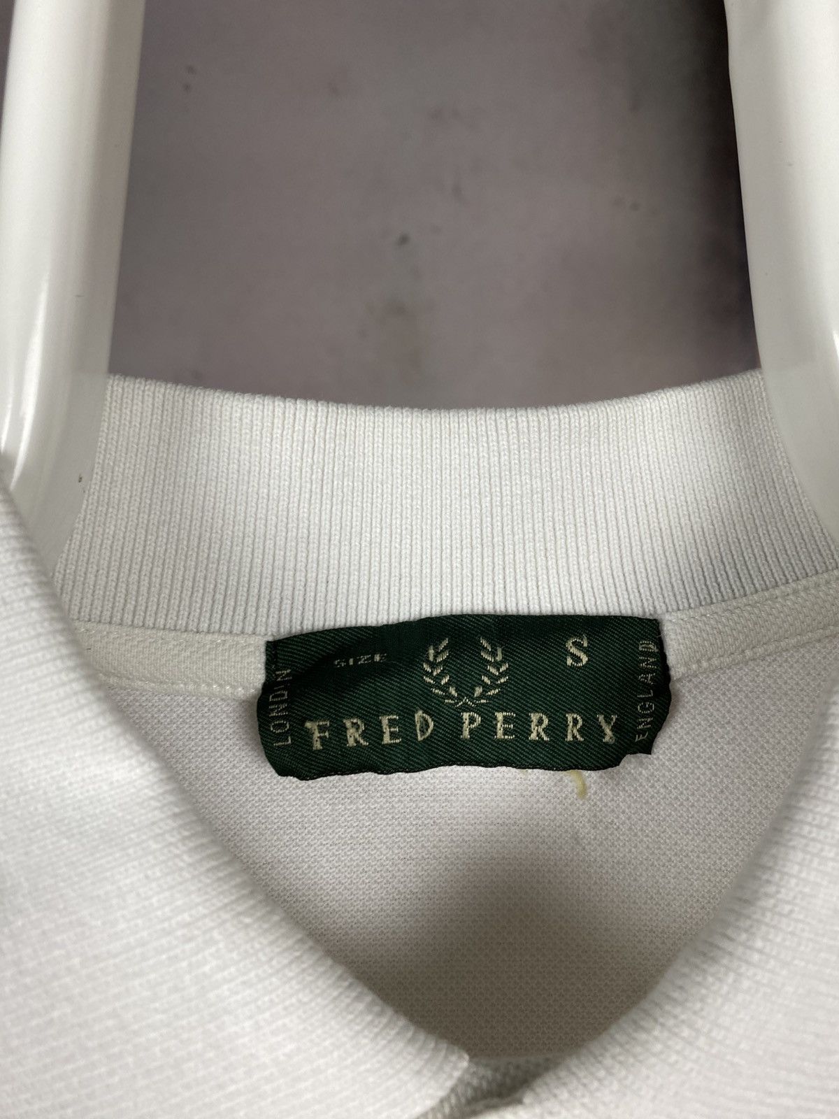 Fred Perry 🍃Vintage 90s Sweatshirt Long Sleeve Fred Perry Striped Tee🍃 Size US S / EU 44-46 / 1 - 13 Thumbnail