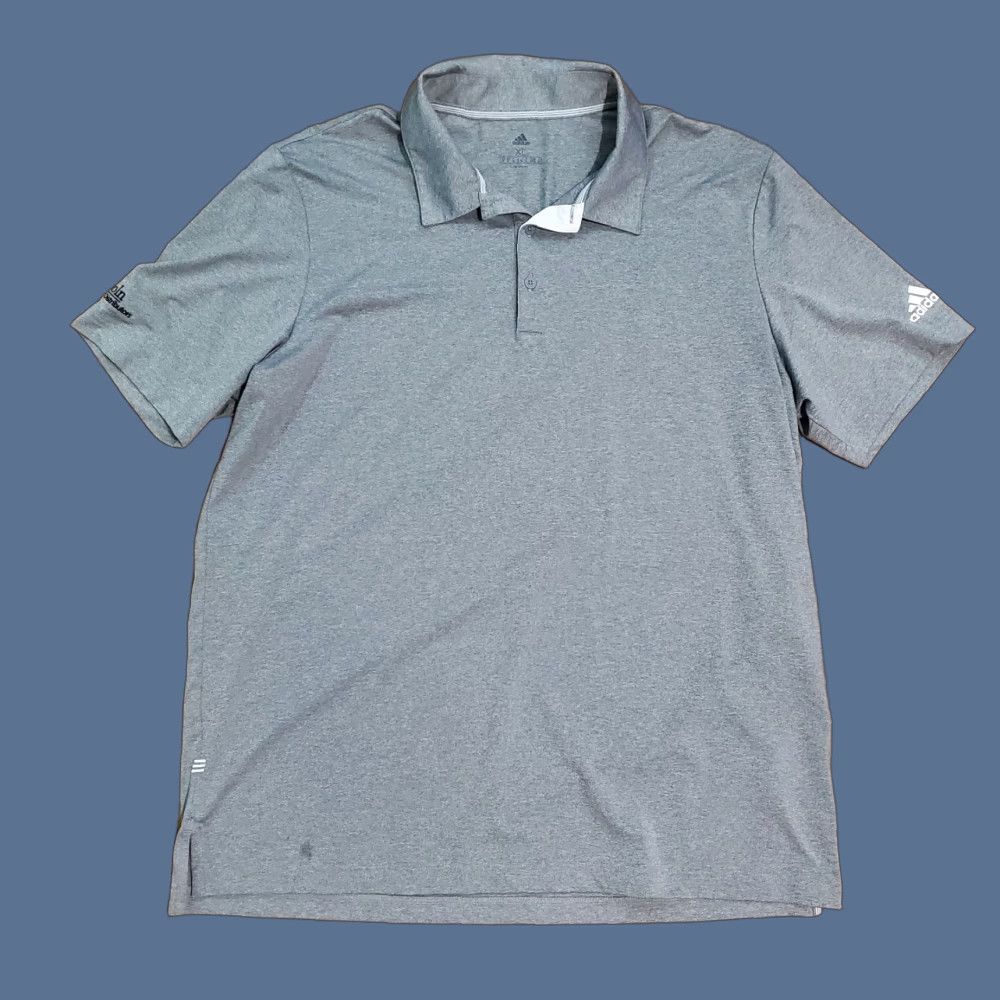Adidas Adidas Shirt Polo Mens XL Gray Short Sleeve Lightweight Golf Outdoor Size US XL / EU 56 / 4 - 1 Thumbnail