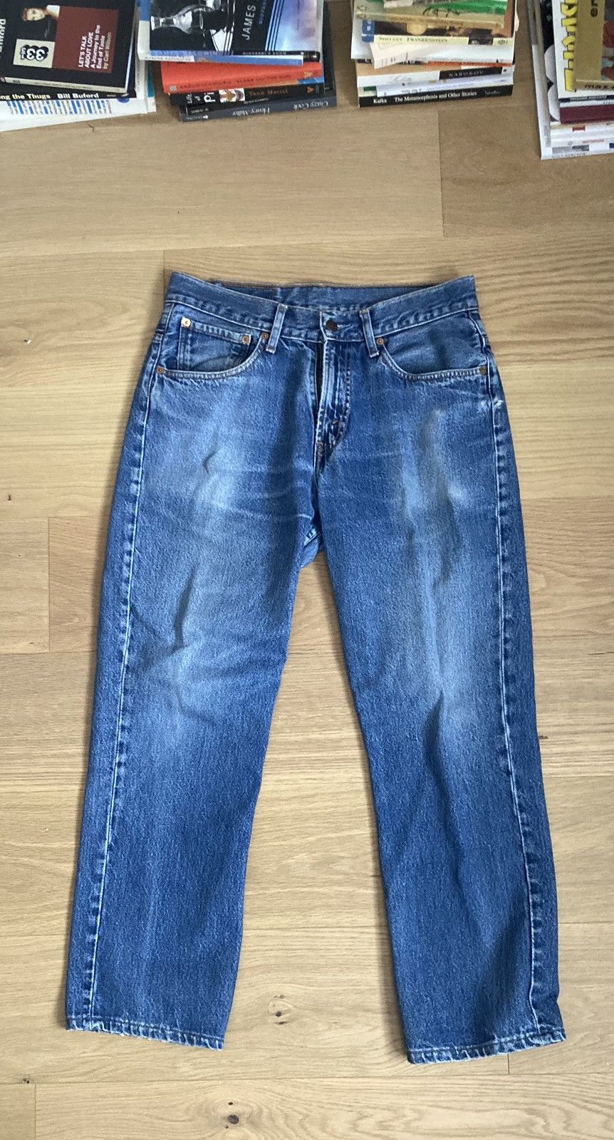 Levi's × Vintage Rare y2k Levi’s 582 straight leg denim Size US 32 / EU 48 - 1 Thumbnail