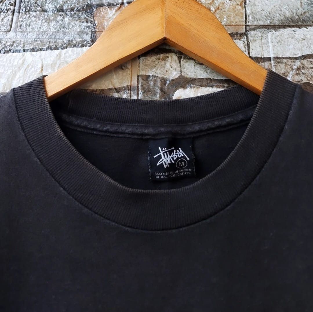 Stussy RARE🔥Vintage 90s STUSSY X Josh CheuseTshirt Size US M / EU 48-50 / 2 - 5 Thumbnail