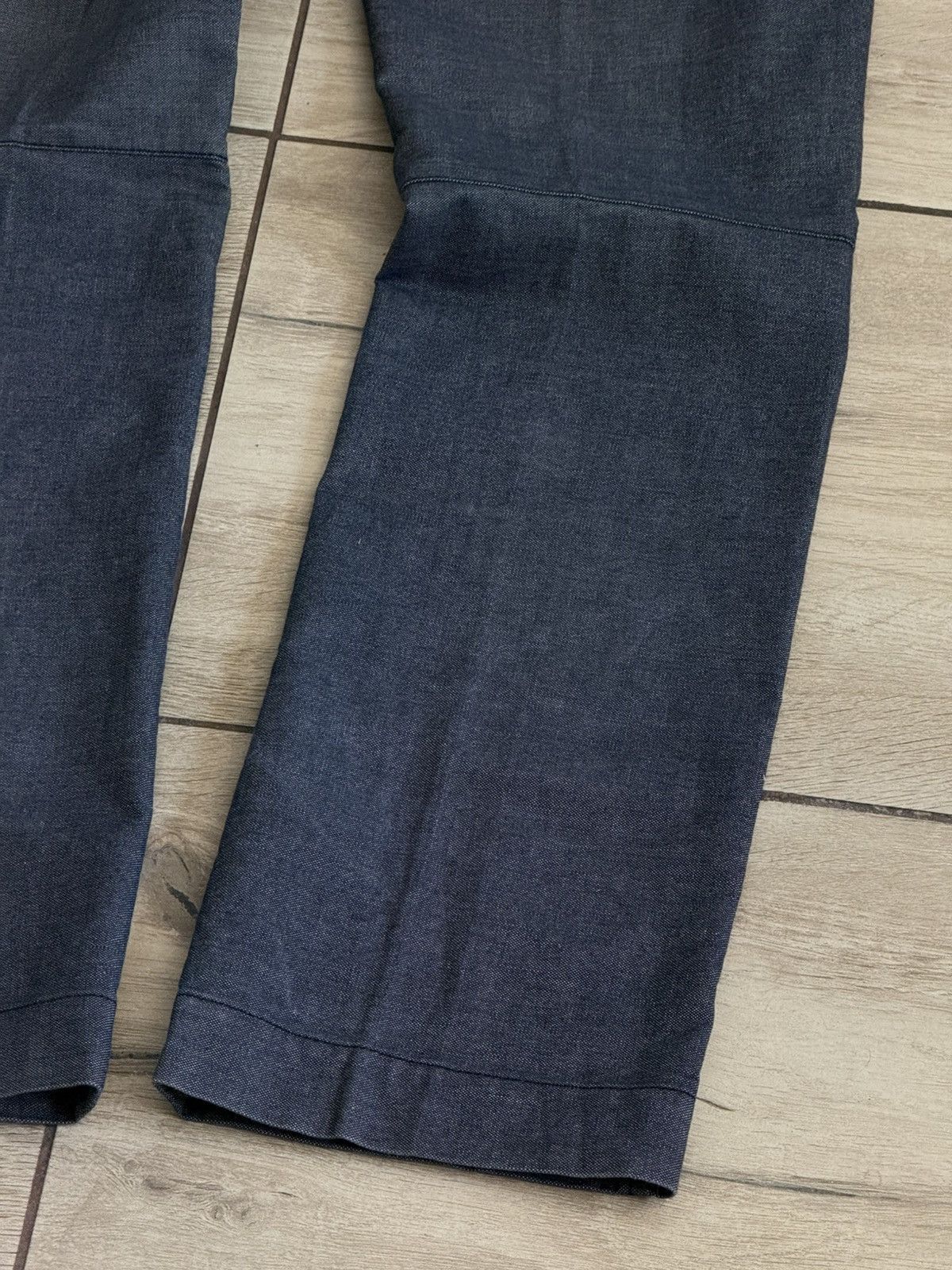 Prada Woman's Prada Red Tab Gray Denim Light Pant Size 42 Size 28" / US 6 / IT 42 - 9 Thumbnail