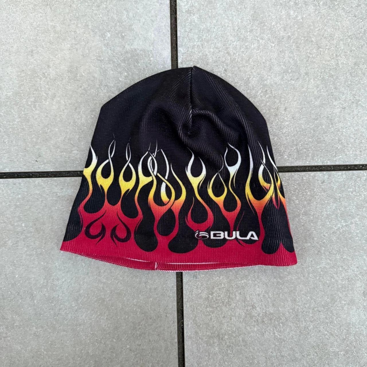 Vintage Vintage 90s Flames Polartec Hat Size ONE SIZE - 1 Thumbnail