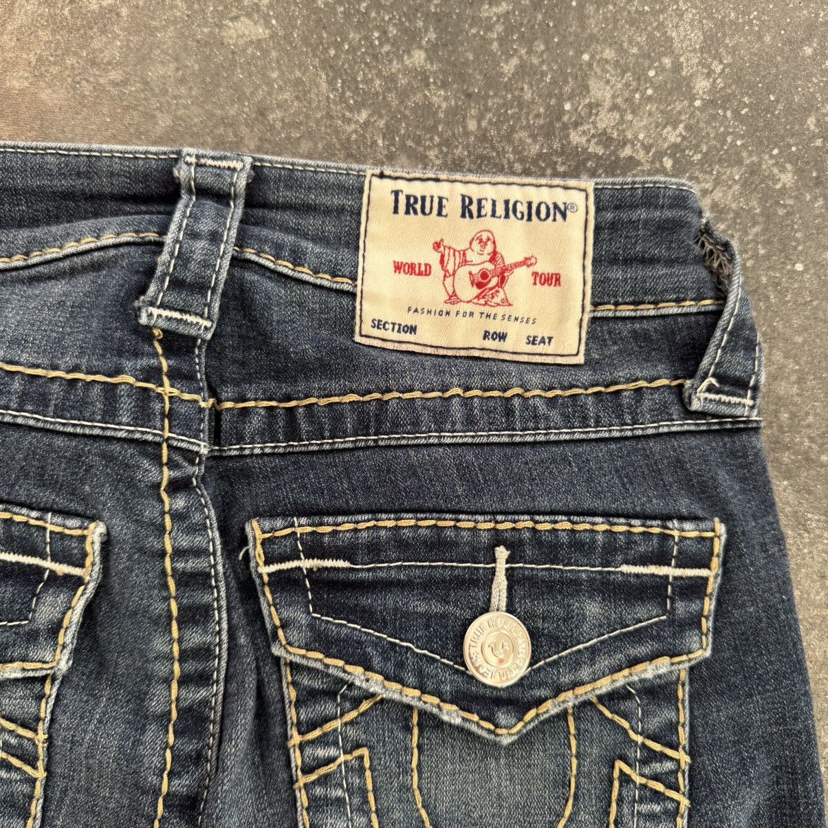 Japanese Brand × True Religion True Religion Billie Vintage Y2K Straight Jeans Size 25" / US 0 / IT 36 - 12 Thumbnail