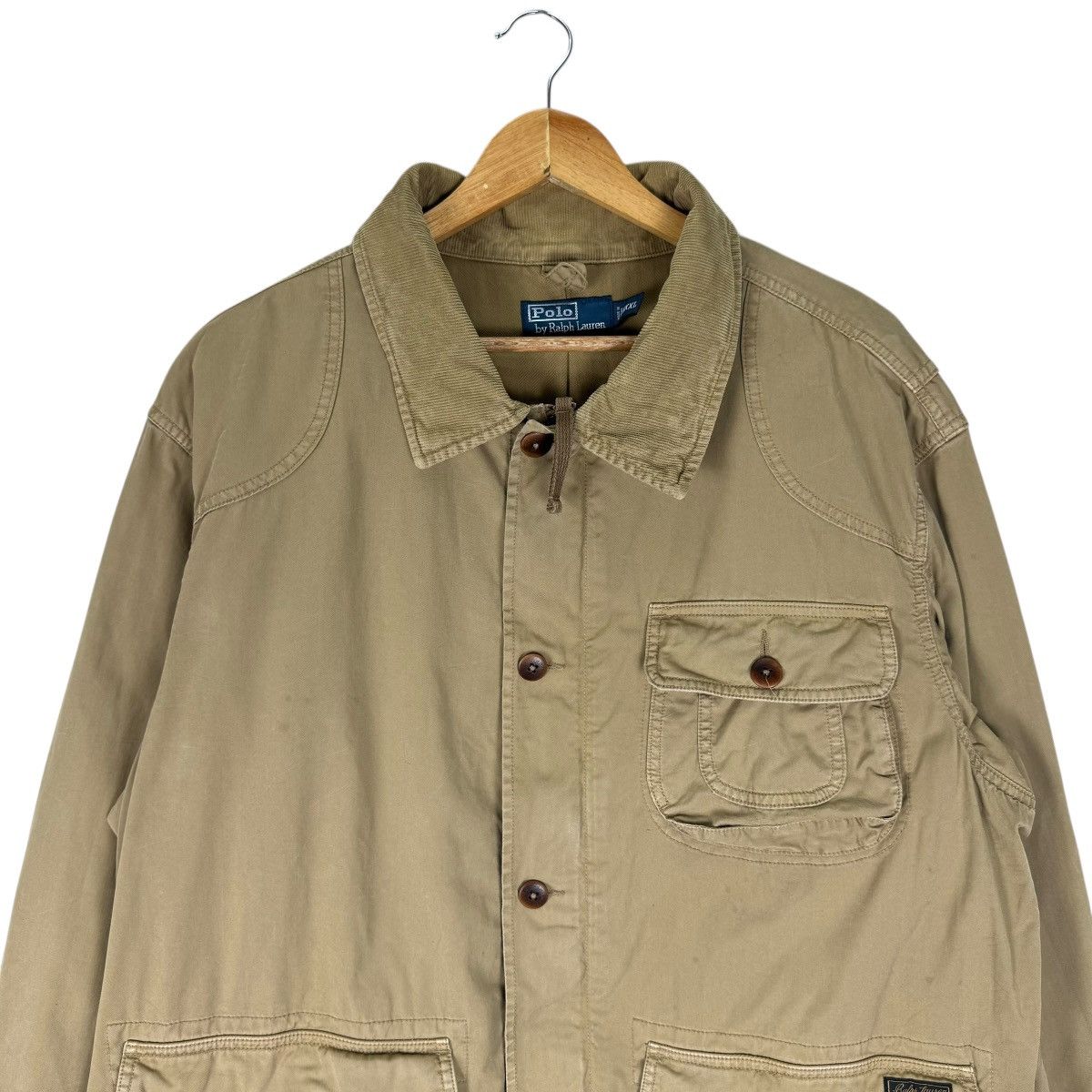Polo Ralph Lauren ☀️POLO RALPH LAUREN HUNTING UTILITY JACKET Size US XXL / EU 58 / 5 - 3 Thumbnail