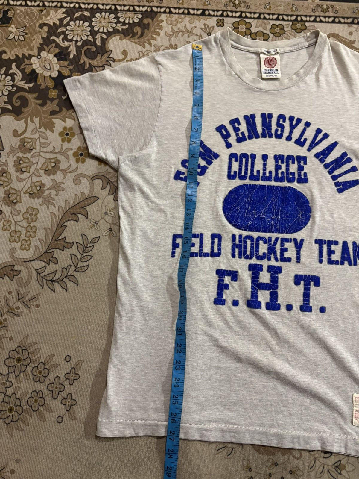 Franklin & Marshall FRANKLIN & MARSALL Spellout Tee Size US M / EU 48-50 / 2 - 11 Thumbnail