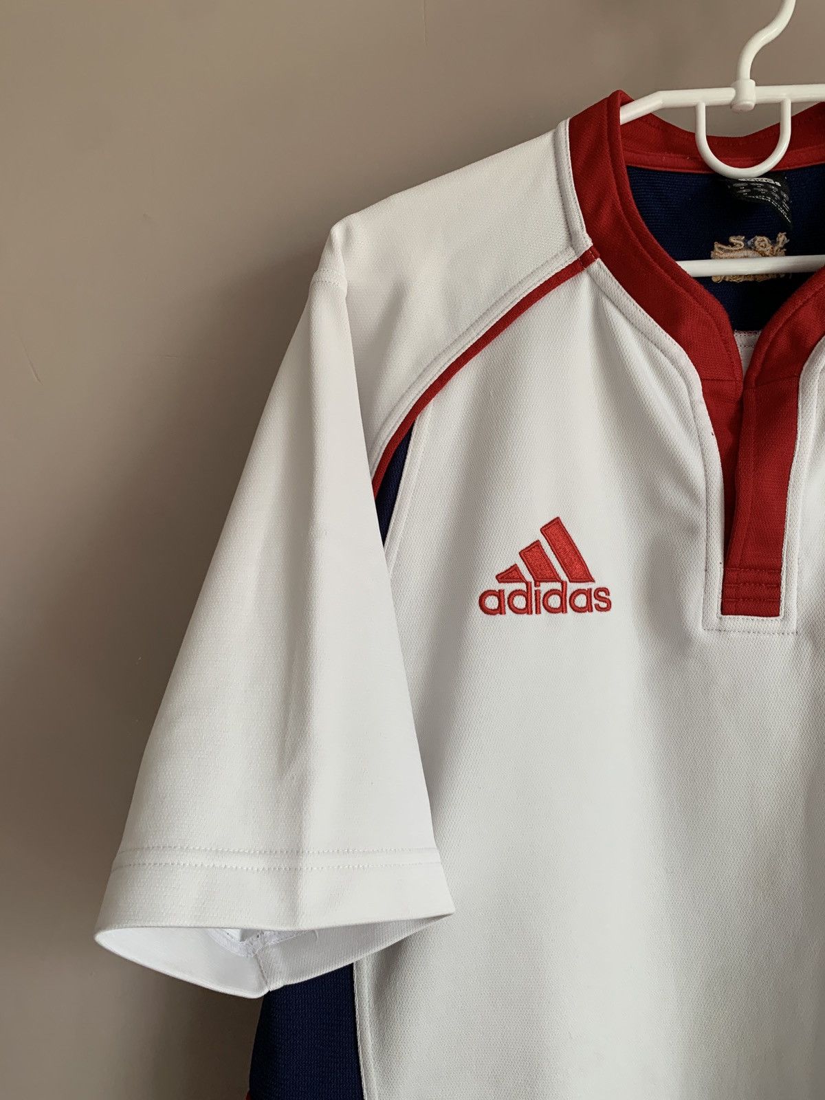 Adidas British and Irish Lions Vintage Union Rugby Shirt Adidas M Size US M / EU 48-50 / 2 - 3 Thumbnail