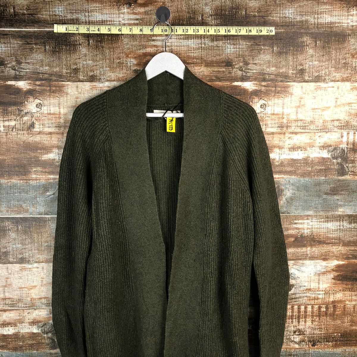 Japanese Brand Loft Green Cardigan Knitwear #A1773 Size M / US 6-8 / IT 42-44 - 2 Thumbnail