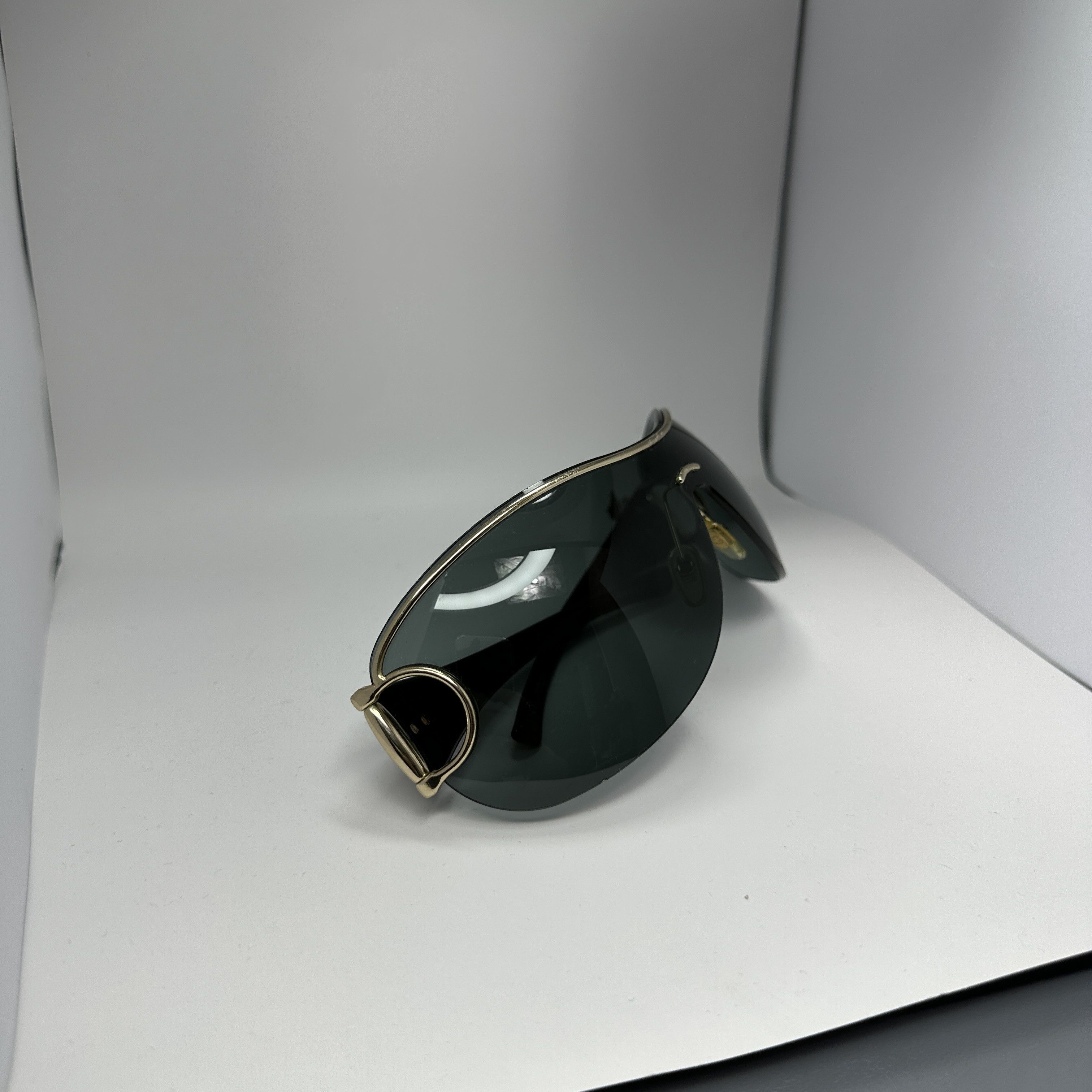 Gucci Vintage Avant Garde Gucci Mask Sunglasses 00s Size ONE SIZE - 12 Thumbnail