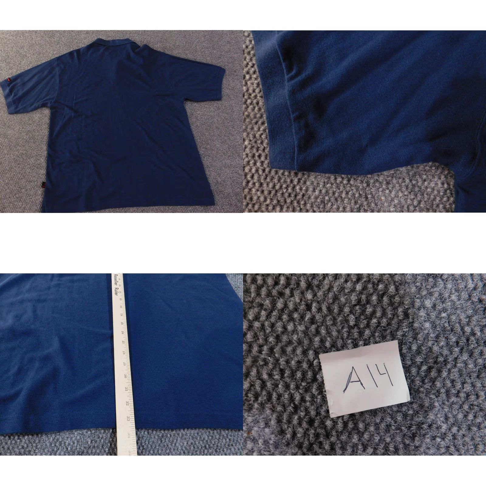 Fubu FUBU Polo Shirt Mens Large Blue Embroidered Knit Cotton Short Sleeve Classic 90s Hip Hop Vintage Style Retro Golf Size US L / EU 52-54 / 3 - 8 Thumbnail
