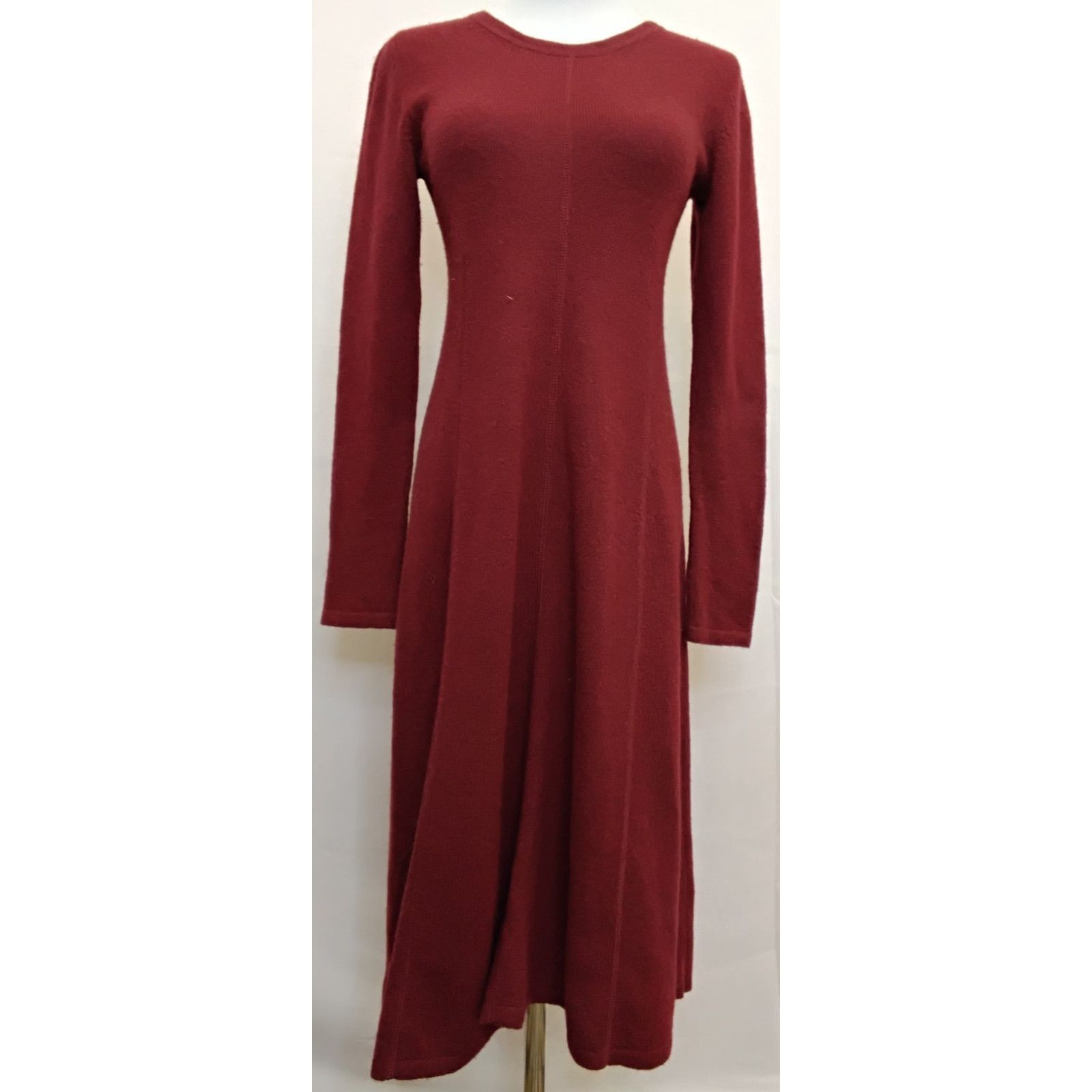 Other Peruvian Connection Knit Dress Women's XS Red 100% Alpaca Size XS / US 0-2 / IT 36-38 - 2 Thumbnail