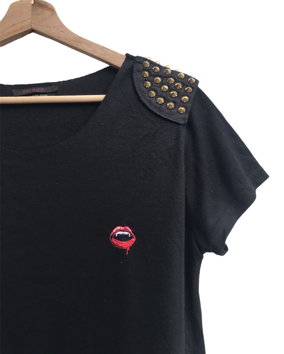 If Six Was Nine × Japanese Brand × Seditionaries Jury Black Spike Punk T Shirt Size US S / EU 44-46 / 1 - 4 Thumbnail
