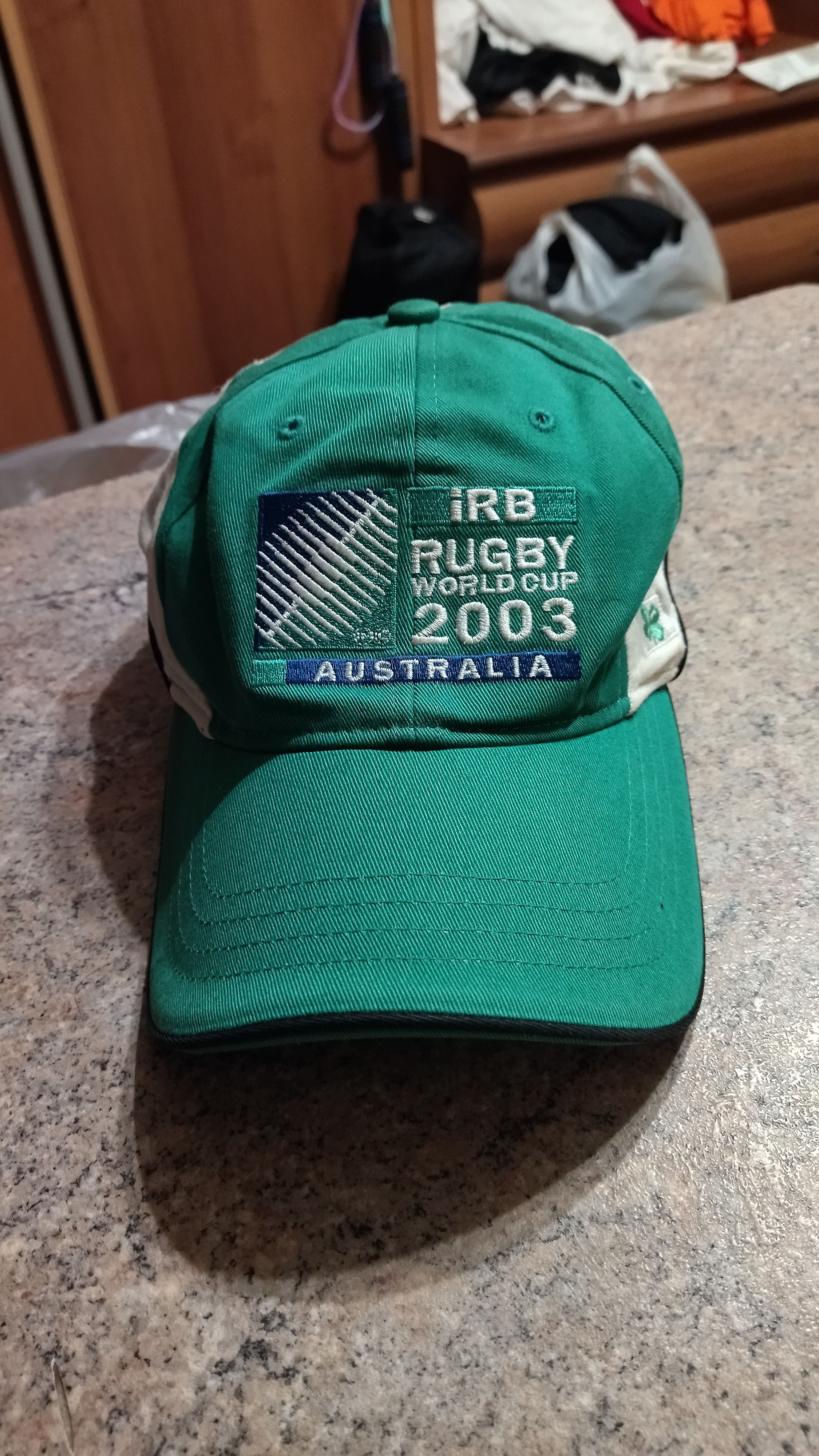 Vintage Vintage Rugby World Cup 2003 Ireland cap Size ONE SIZE - 1 Thumbnail