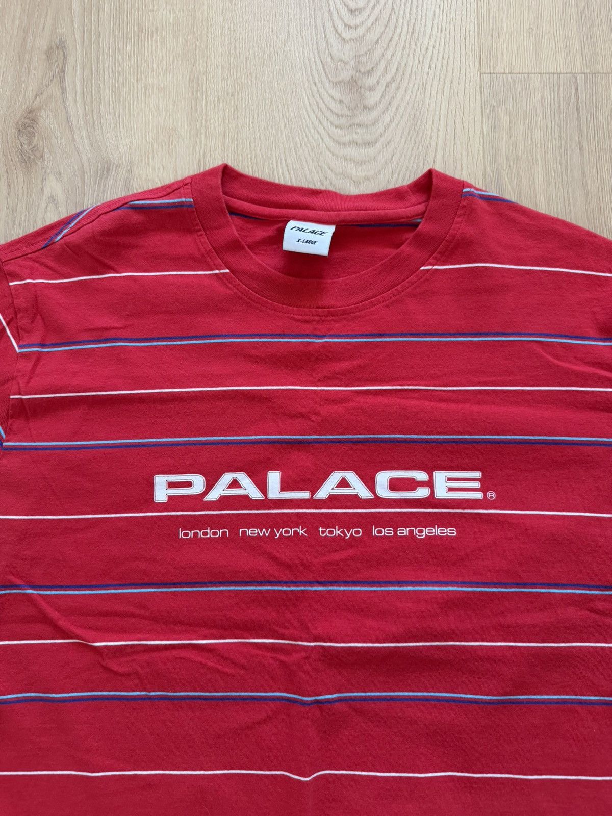 Palace Palace City Striper T-Shirt Size US XL / EU 56 / 4 - 2 Thumbnail
