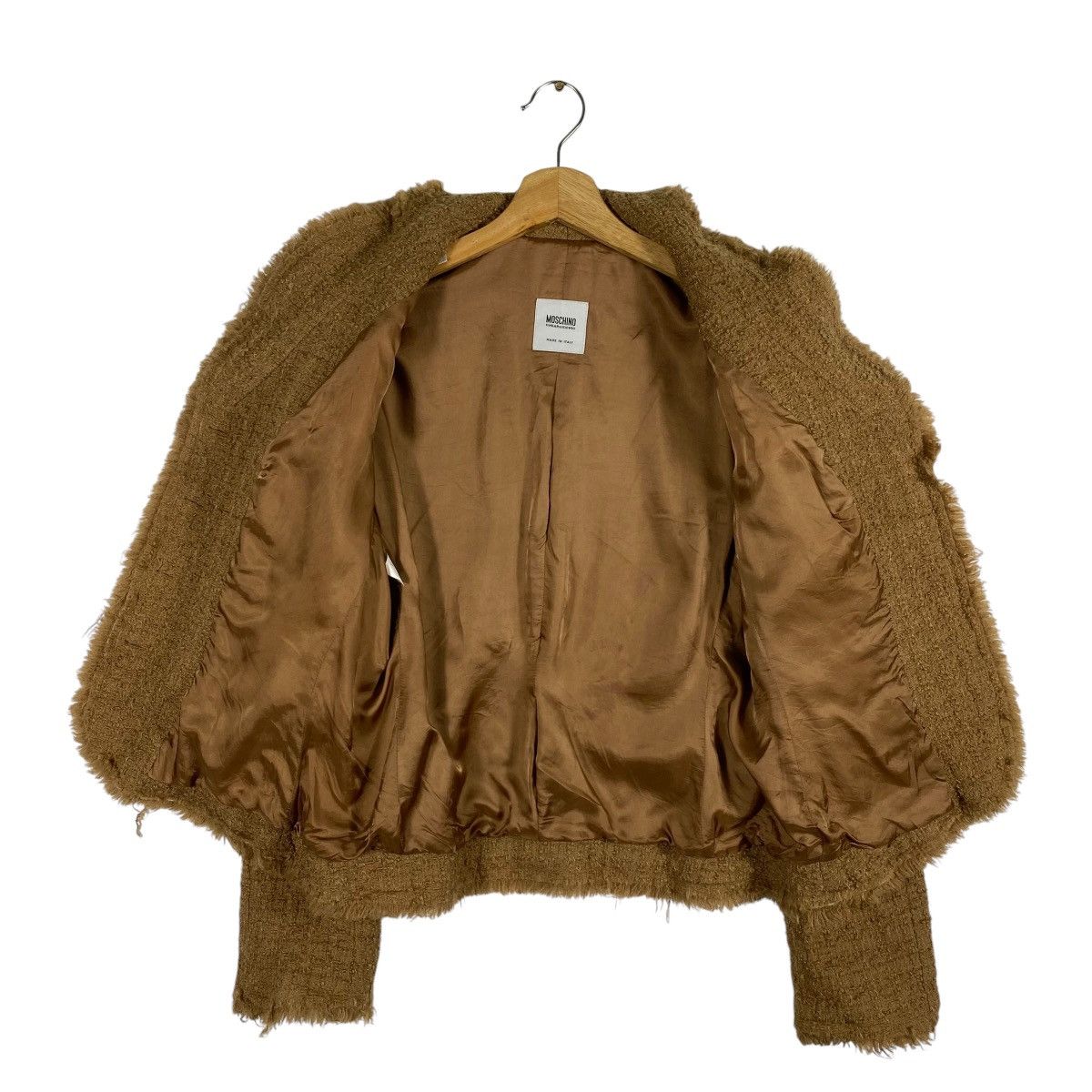 Moschino Moschino Cheap And Chic Wool Button Jacket Brown Colour Size M / US 6-8 / IT 42-44 - 5 Thumbnail