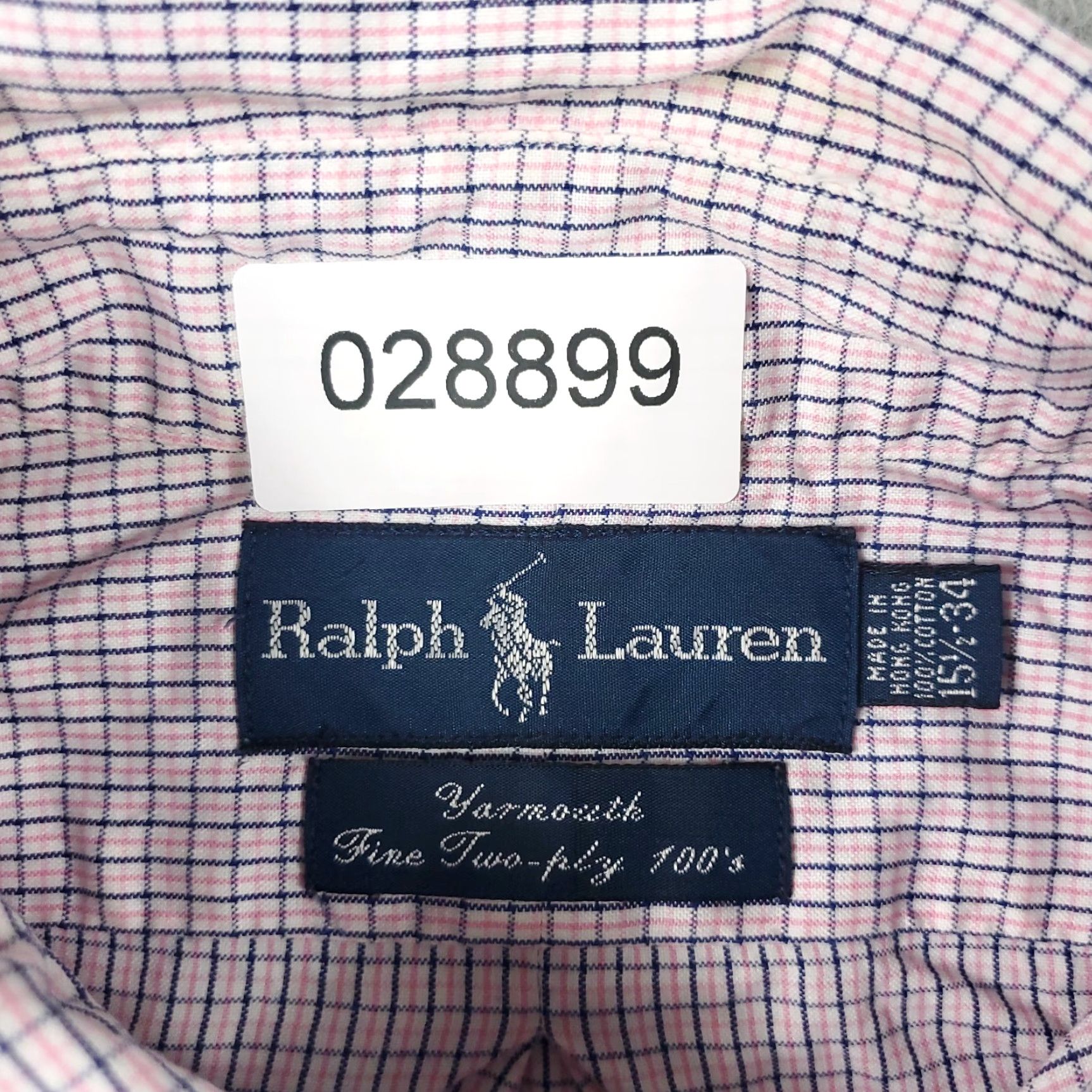 Ralph Lauren Ralph Lauren Dress Shirt Mens 15.5 Pink Long Sleeve Button-Up Regular Fit Non-Iron Size 40R - 6 Thumbnail