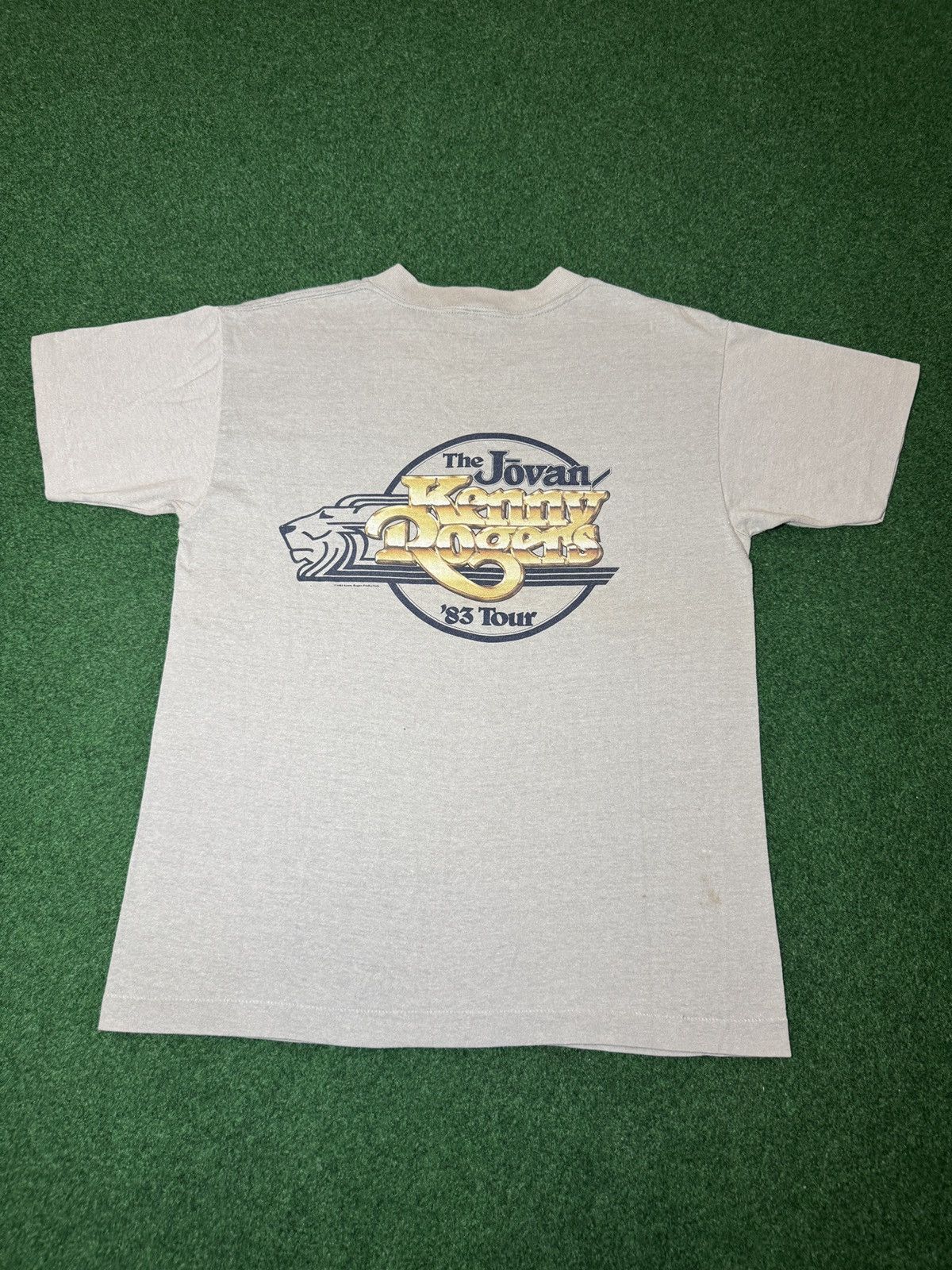 Band Tees Vintage Kenny Rogers The Jovan 80s Concert Tour T Shirt Size US M / EU 48-50 / 2 - 3 Thumbnail