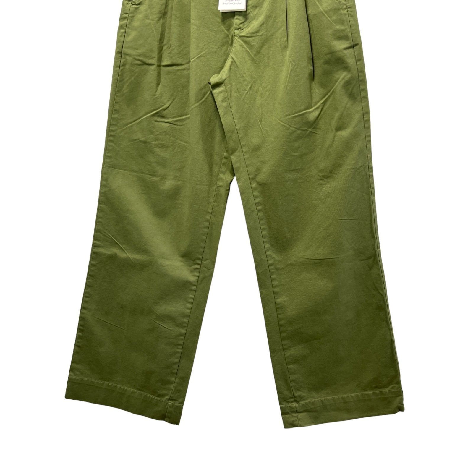 Other Free Assembly - Women's Wide Leg Chino Pants - Green - 4 Size 27" / US 4 / IT 40 - 18 Thumbnail