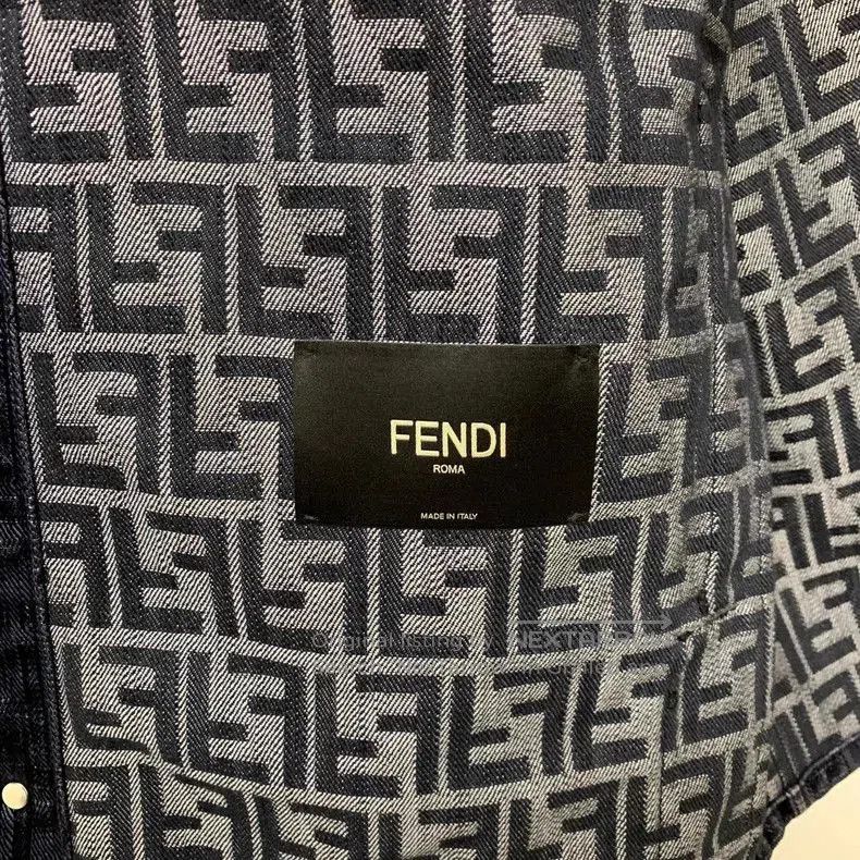 Fendi Fendi 24 Corduroy Denim Jacket. Size US M / EU 48-50 / 2 - 3 Thumbnail