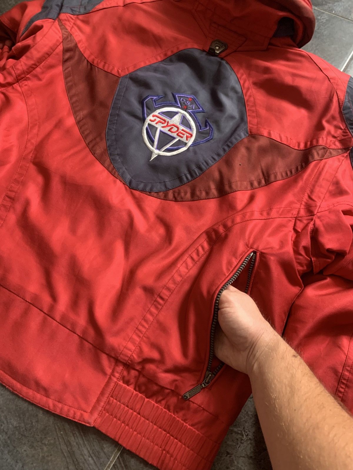 Spyder Vintage 80s Spyder USA 2 in1 Transformer Ski Jacket Rave Size US L / EU 52-54 / 3 - 17 Thumbnail