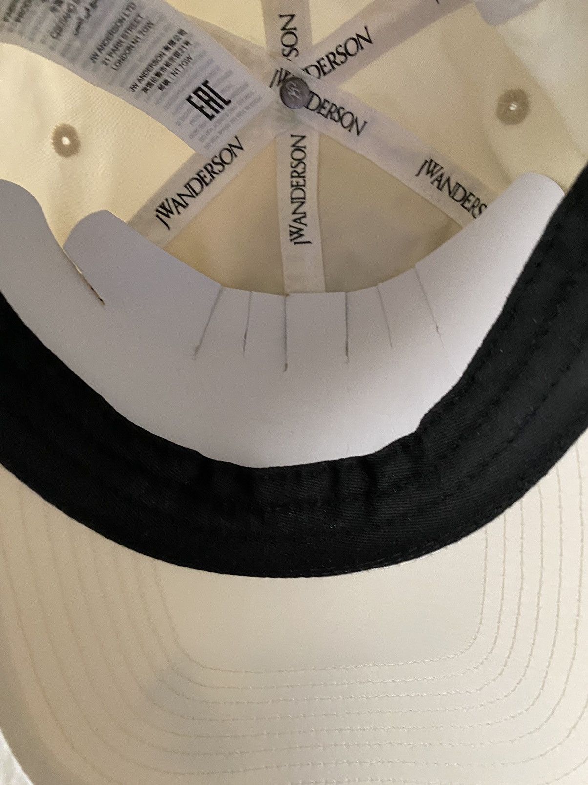 JW Anderson JW Anderson Off White Printed Cap Size ONE SIZE - 10 Thumbnail