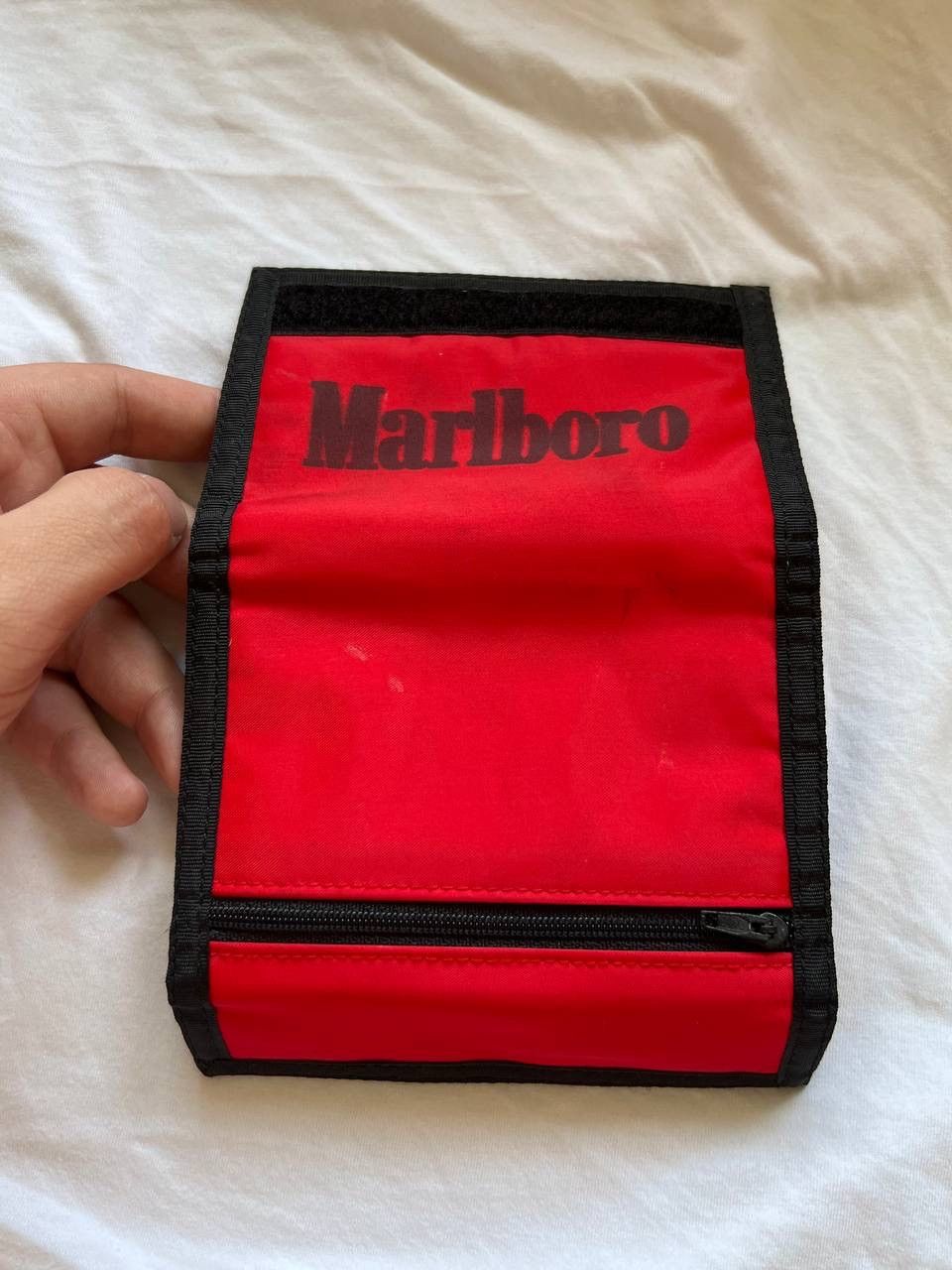 Marlboro × Vintage 90s Vintage Marlboro Nylon Red Wallet Size ONE SIZE - 6 Thumbnail