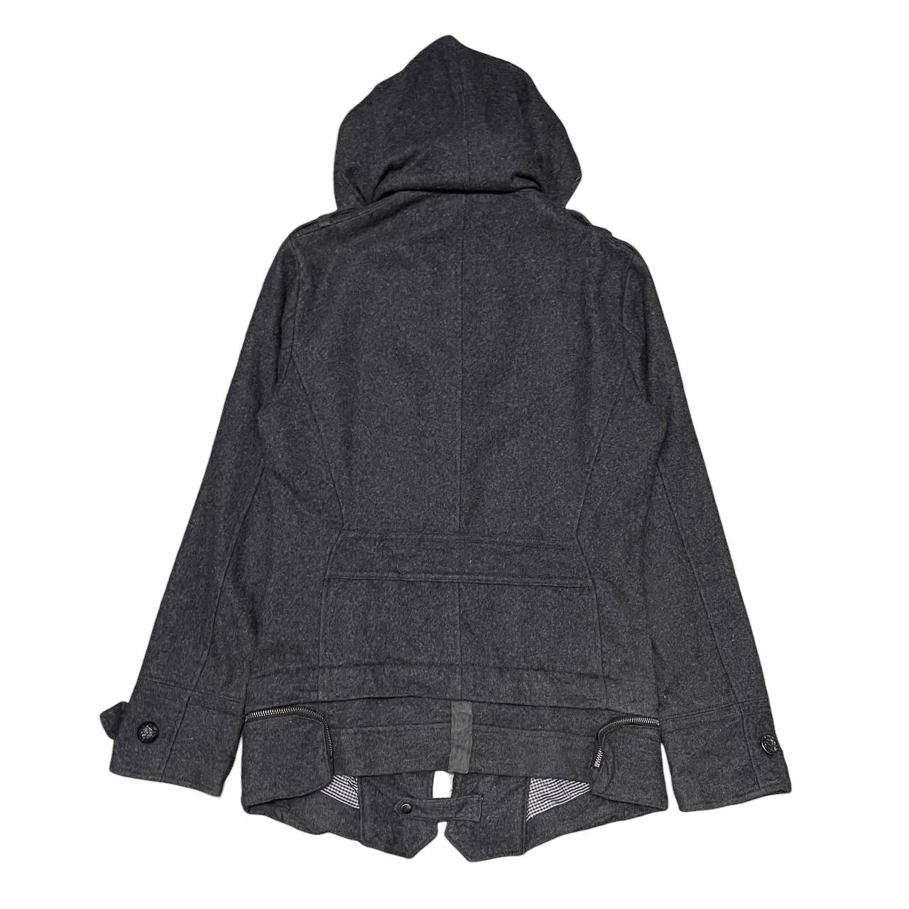 Vintage PPFM Fur Wool Hooded Napoleon Jacket lgb hysterics