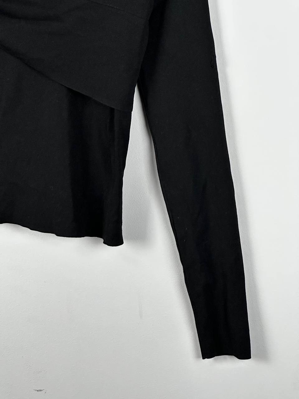 & Other Stories Black Long Sleeve Asymetrical Top, Women's — image 3 of 6