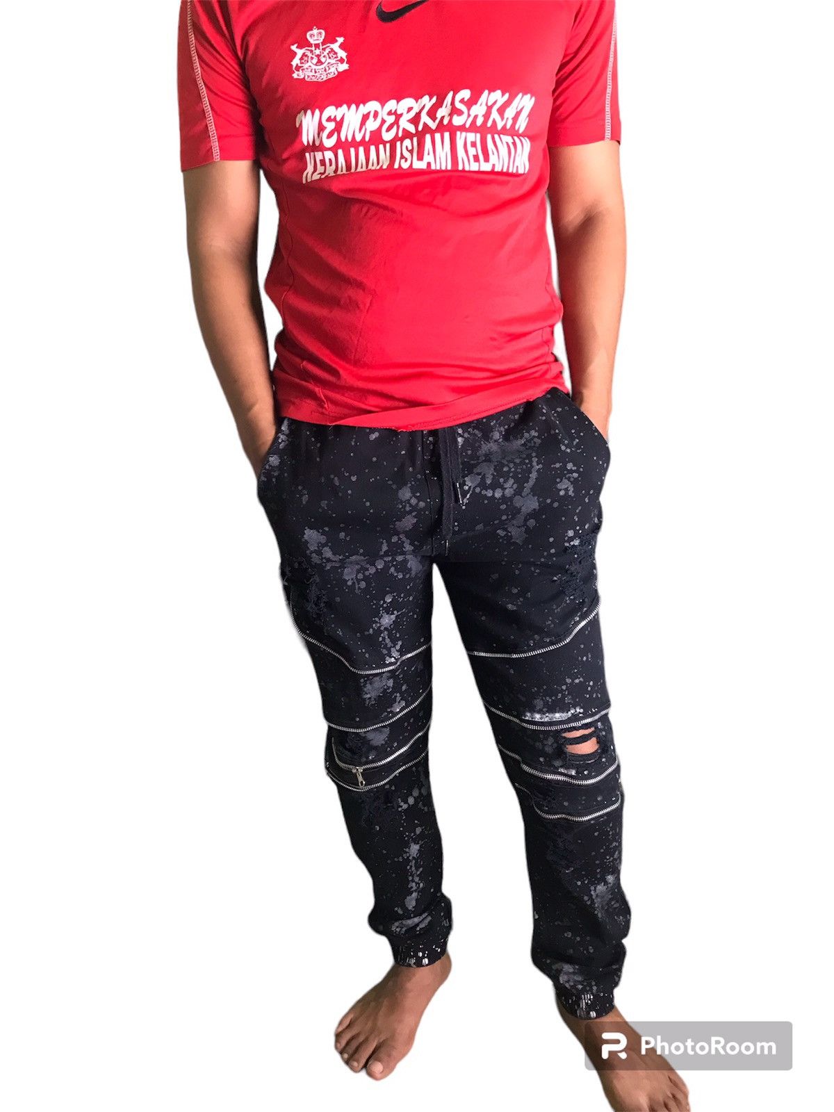 Japanese Brand × Seditionaries PUNK JAPANESE BRAND CARBON VERY RARE Size US 32 / EU 48 - 1 Thumbnail
