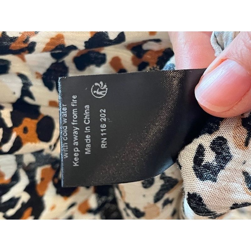 Zadig & Voltaire Zadig and Voltaire Animal Print Dress - X-small Size XS / US 0-2 / IT 36-38 - 7 Thumbnail