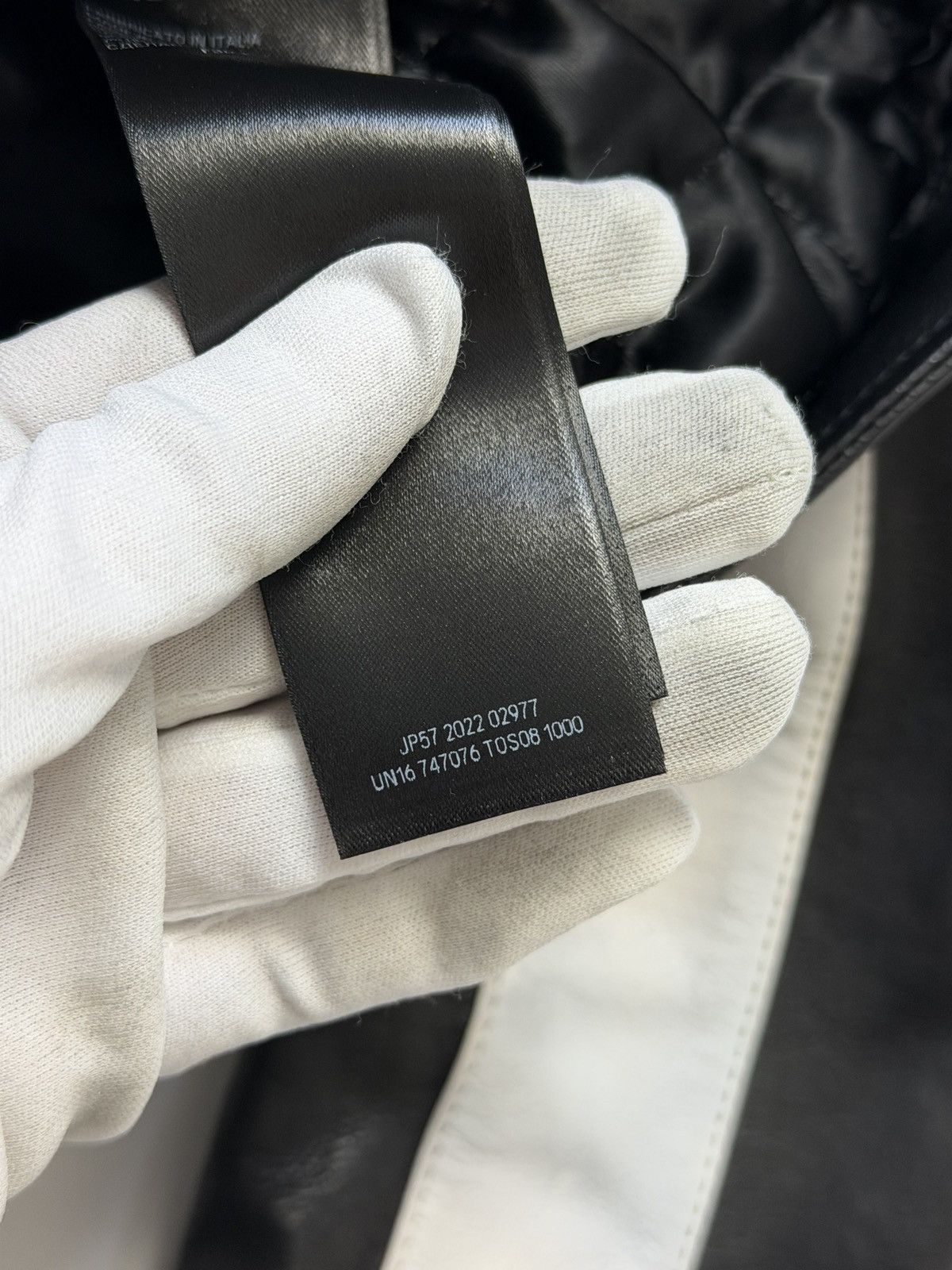 Balenciaga Balenciaga Shrunk Racer Jacket Black Leather Size XS / US 0-2 / IT 36-38 - 14 Thumbnail