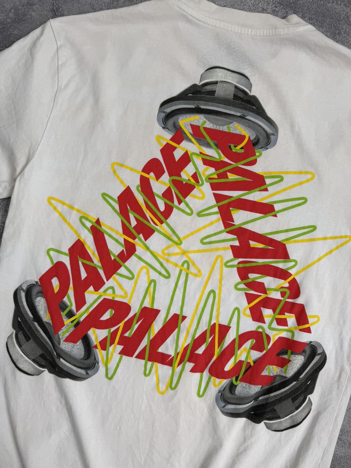 Palace Palace Speaker P-3 Big Logo T-Shirt Skateboards White Tee Size US M / EU 48-50 / 2 - 17 Thumbnail