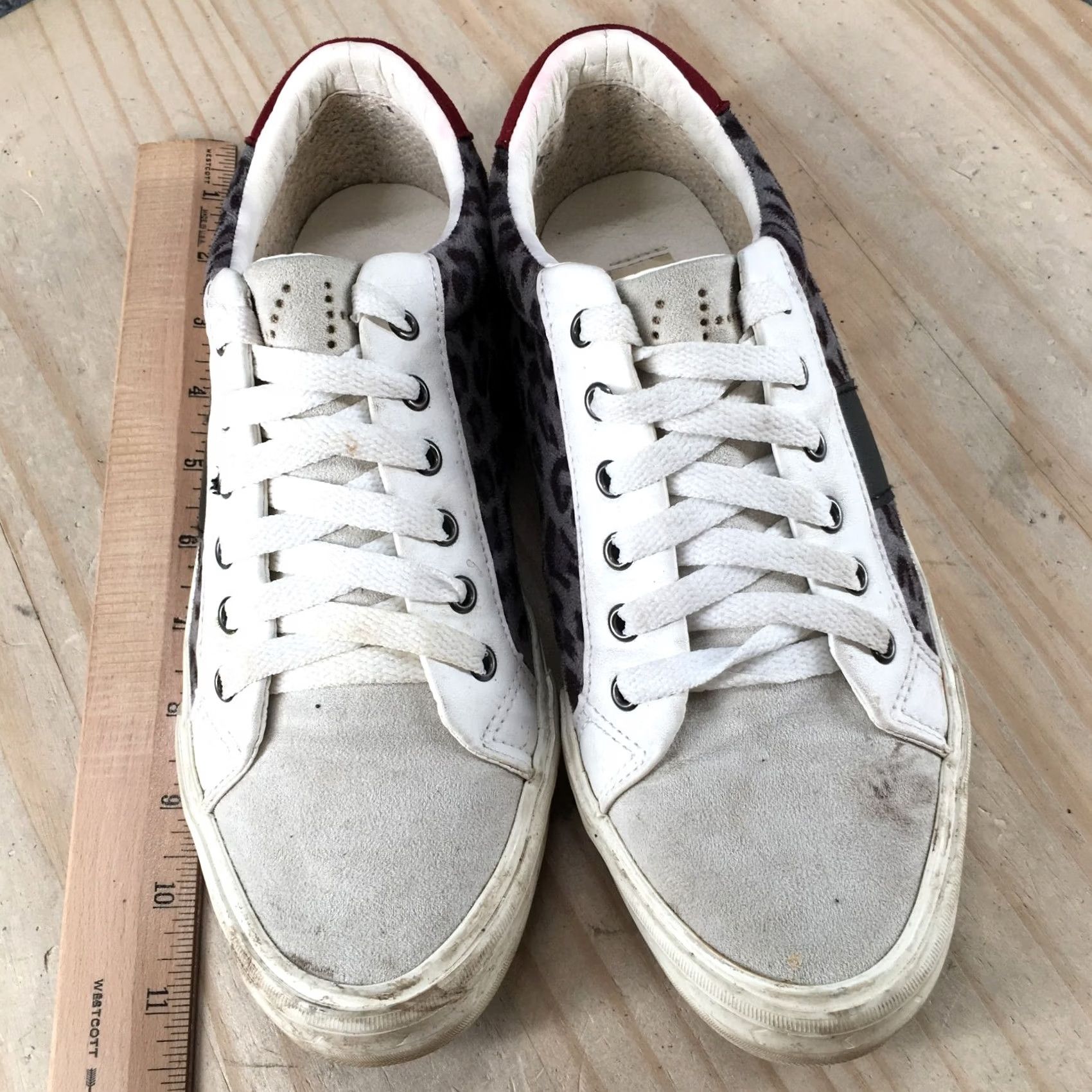 Vintage Havana Vintage Havana Shoes Womens 8.5 Dina Cheeta Multi Sneakers Grey Casual Low Top Size M / US 6-8 / IT 42-44 - 7 Thumbnail
