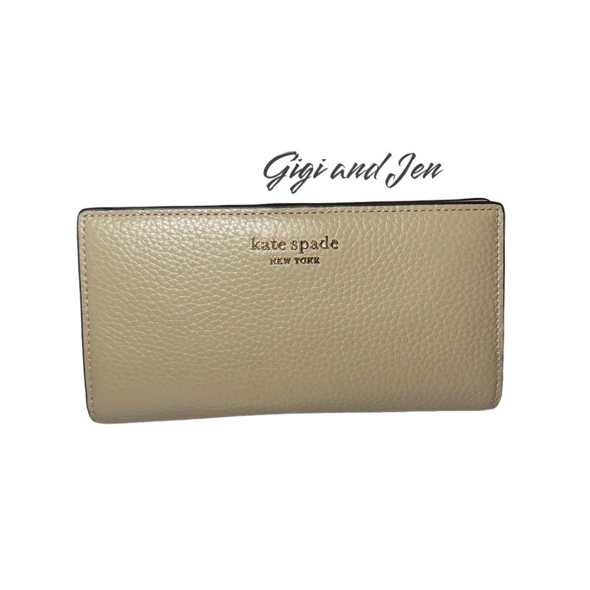 Kate Spade Kate spade Veronica Pebbled Leather Slim Bifold Wallet Size ONE SIZE - 1 Thumbnail