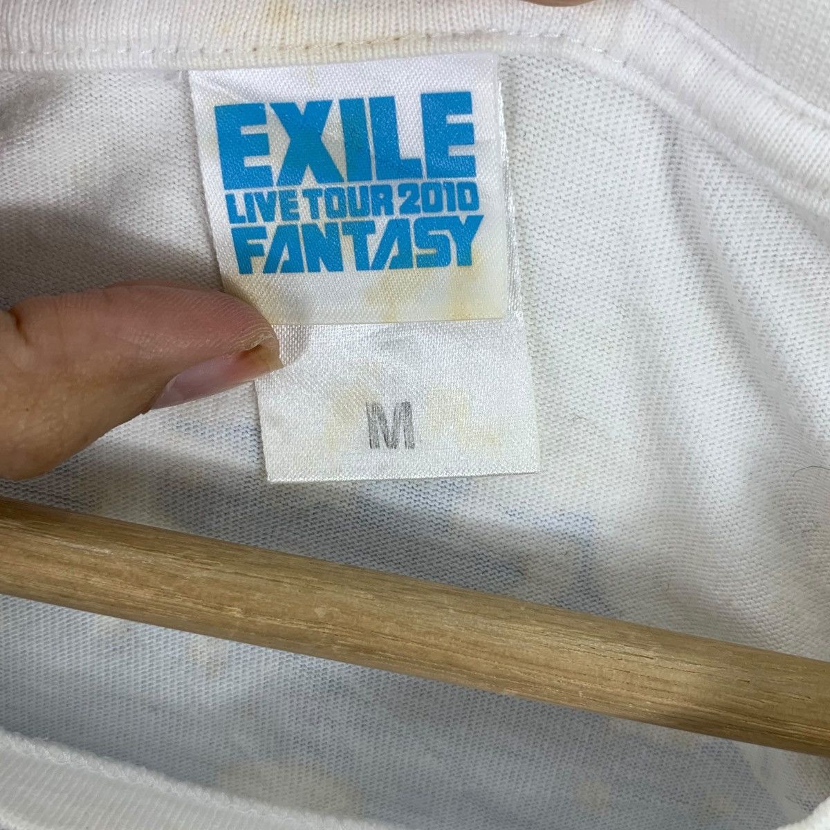 Band Tees EXILE FANTASY 2010 LIVE Tour Japan Idol Band Tee Shirt Top Size US M / EU 48-50 / 2 - 6 Thumbnail