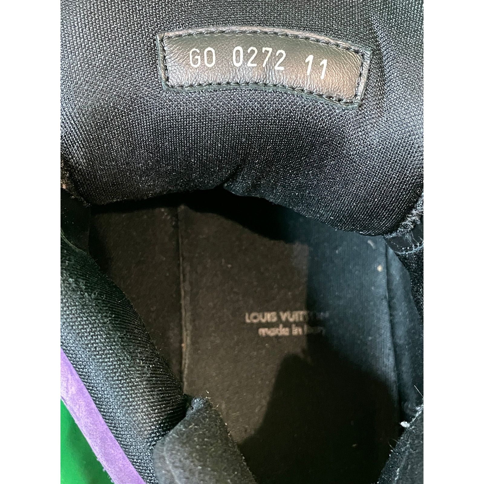 Louis Vuitton Louis Vuitton Trainer 2 Purple Sneaker Size US 11 / IT 41 - 4 Thumbnail