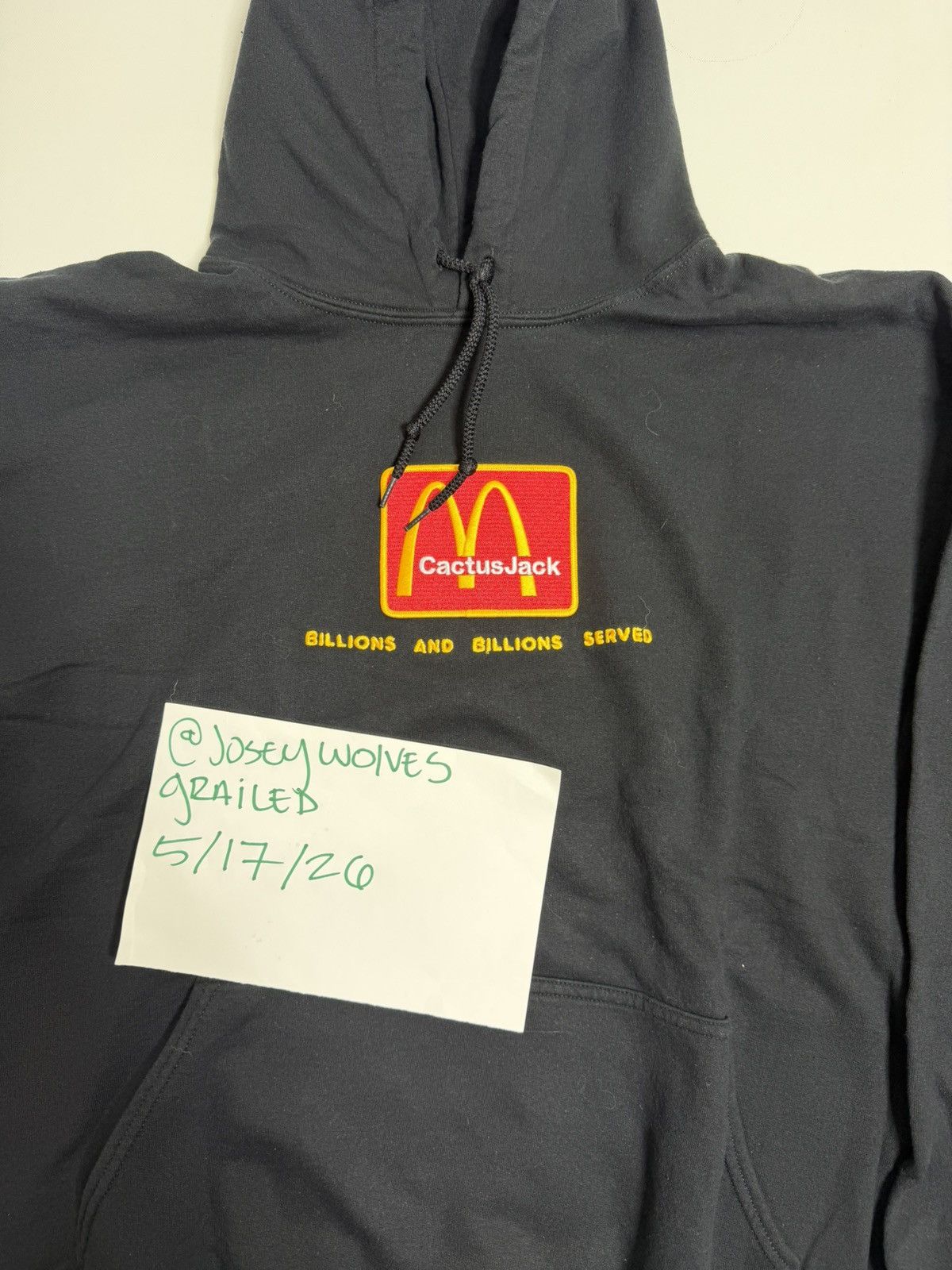 Travis Scott Travis Scott Cactus Jack x McDonald's BILLIONS SERVED Size US XL / EU 56 / 4 - 2 Thumbnail