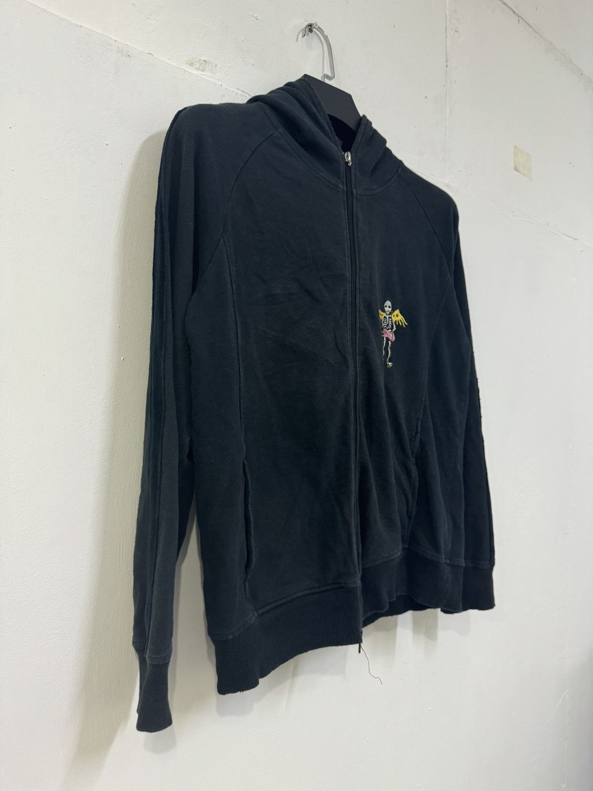 PPFM 💥 PPFM ROCK & ROLL SKELETON WINGS PLAY GUITAR & DRUM HOODIE Size US M / EU 48-50 / 2 - 2 Thumbnail