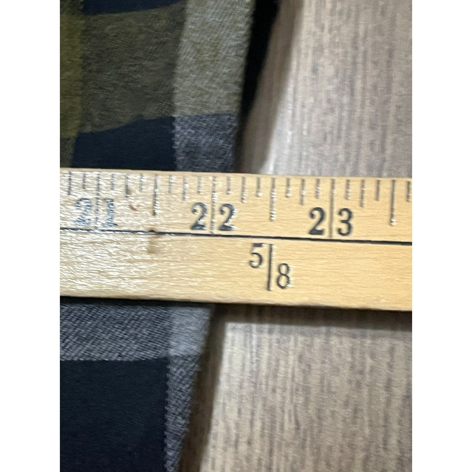 Vintage Rugged Wear Shirt Mens Large Plaid Button Up Long Sleeve Collared Casual Black Green Gray Vintage: No (adjusted) Size US L / EU 52-54 / 3 - 6 Thumbnail
