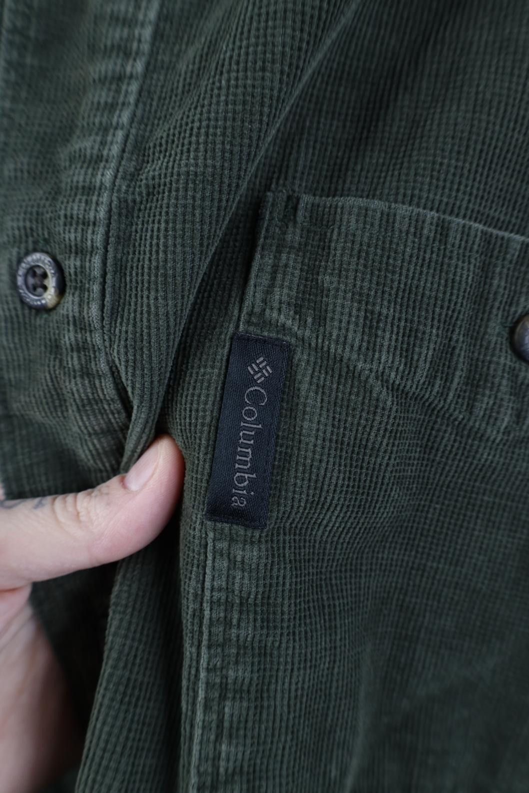 Columbia Vintage 90s Y2K Columbia Corduroy Collared Button Down Shirt Size US XL / EU 56 / 4 - 4 Thumbnail