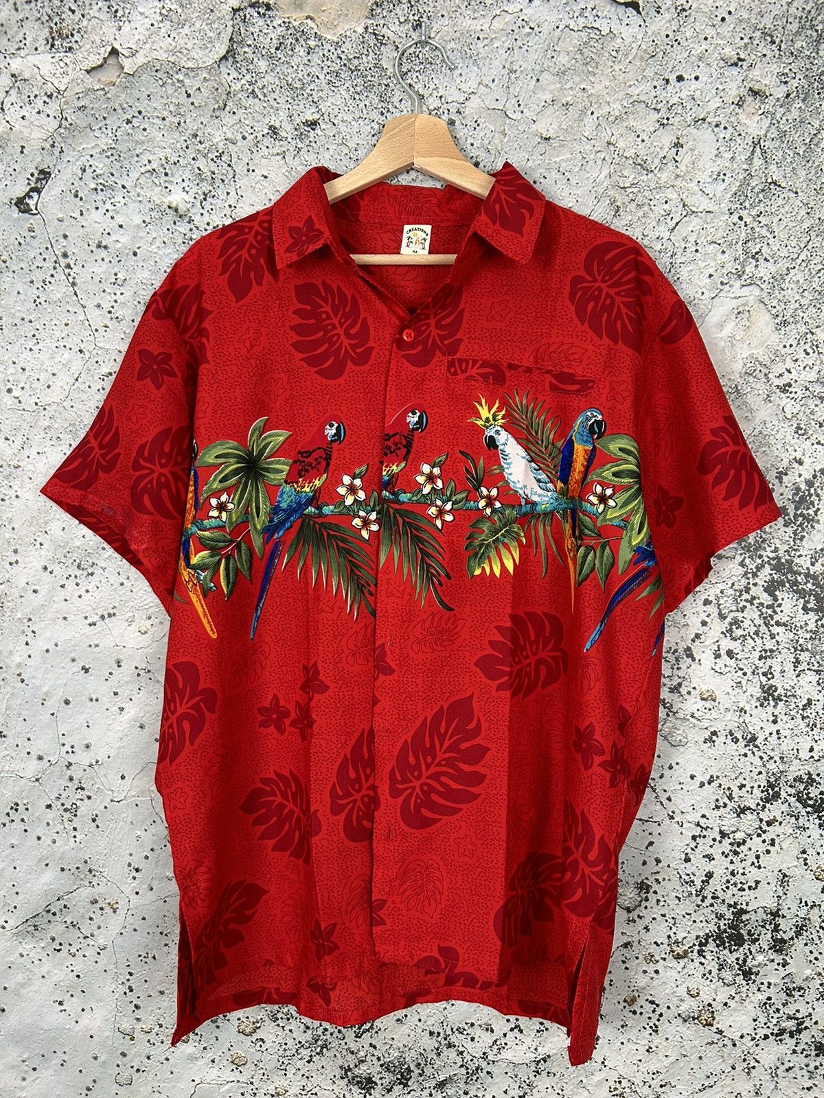 Vintage Vintage Hawaiian Crazy Shirt 90s Alternative Hype Retro Size US M / EU 48-50 / 2 - 1 Thumbnail