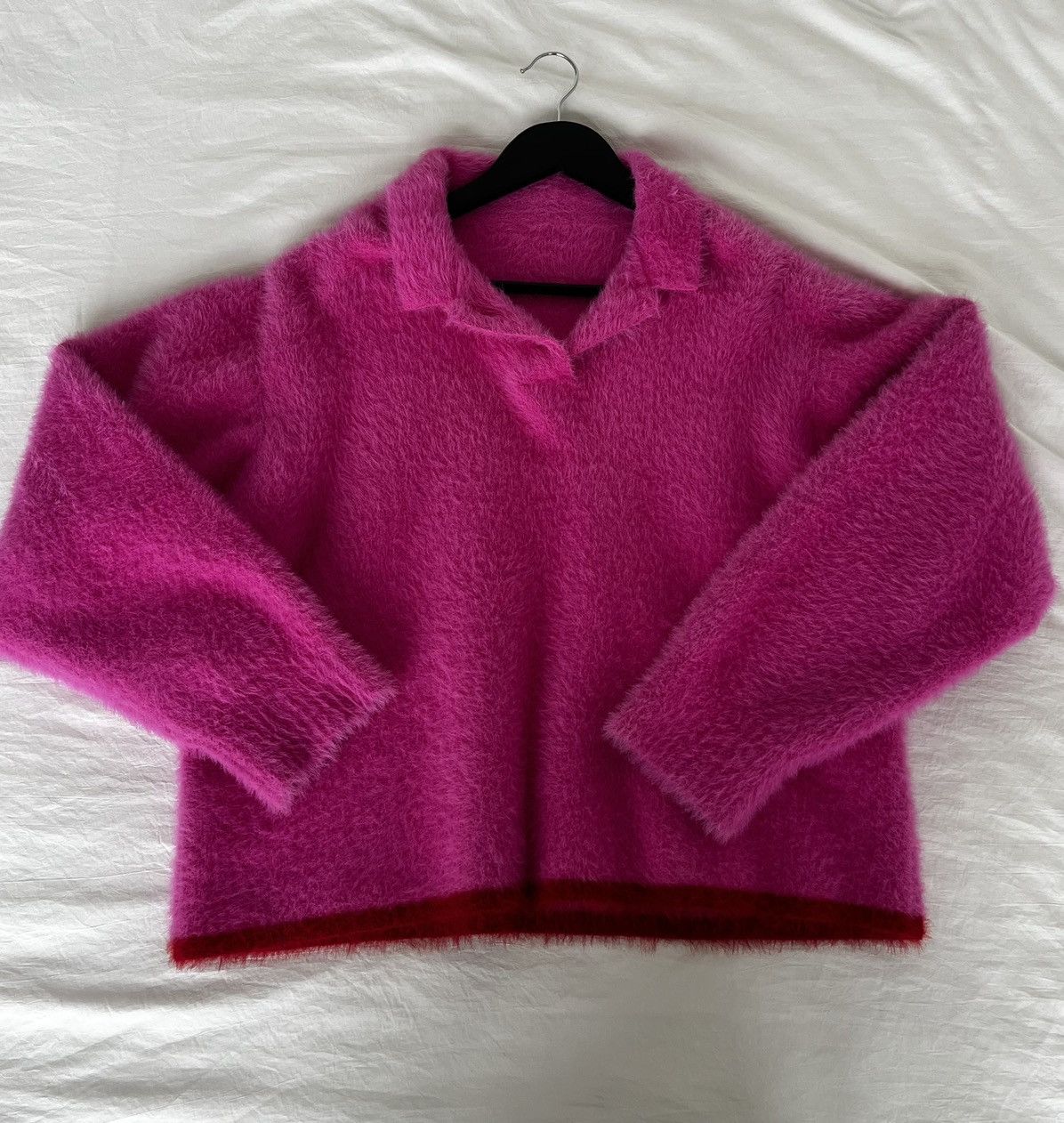 Jacquemus Jacquemus Mohair Polo Size US M / EU 48-50 / 2 - 1 Thumbnail