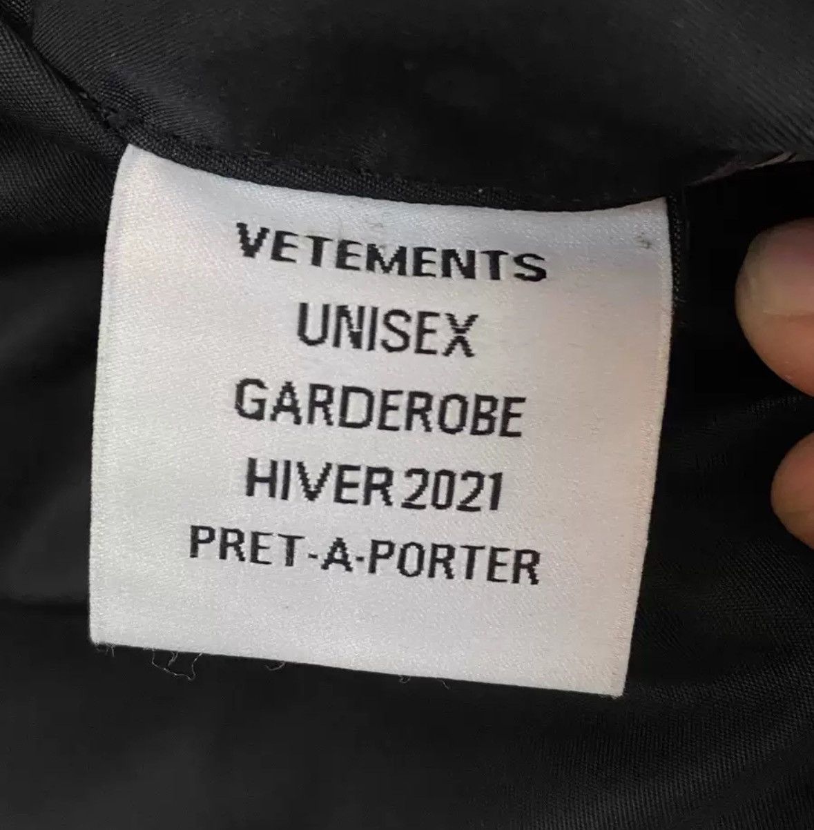 Vetements Vetements Alpha double-sided bomber manual cotton jacket Size US S / EU 44-46 / 1 - 6 Thumbnail