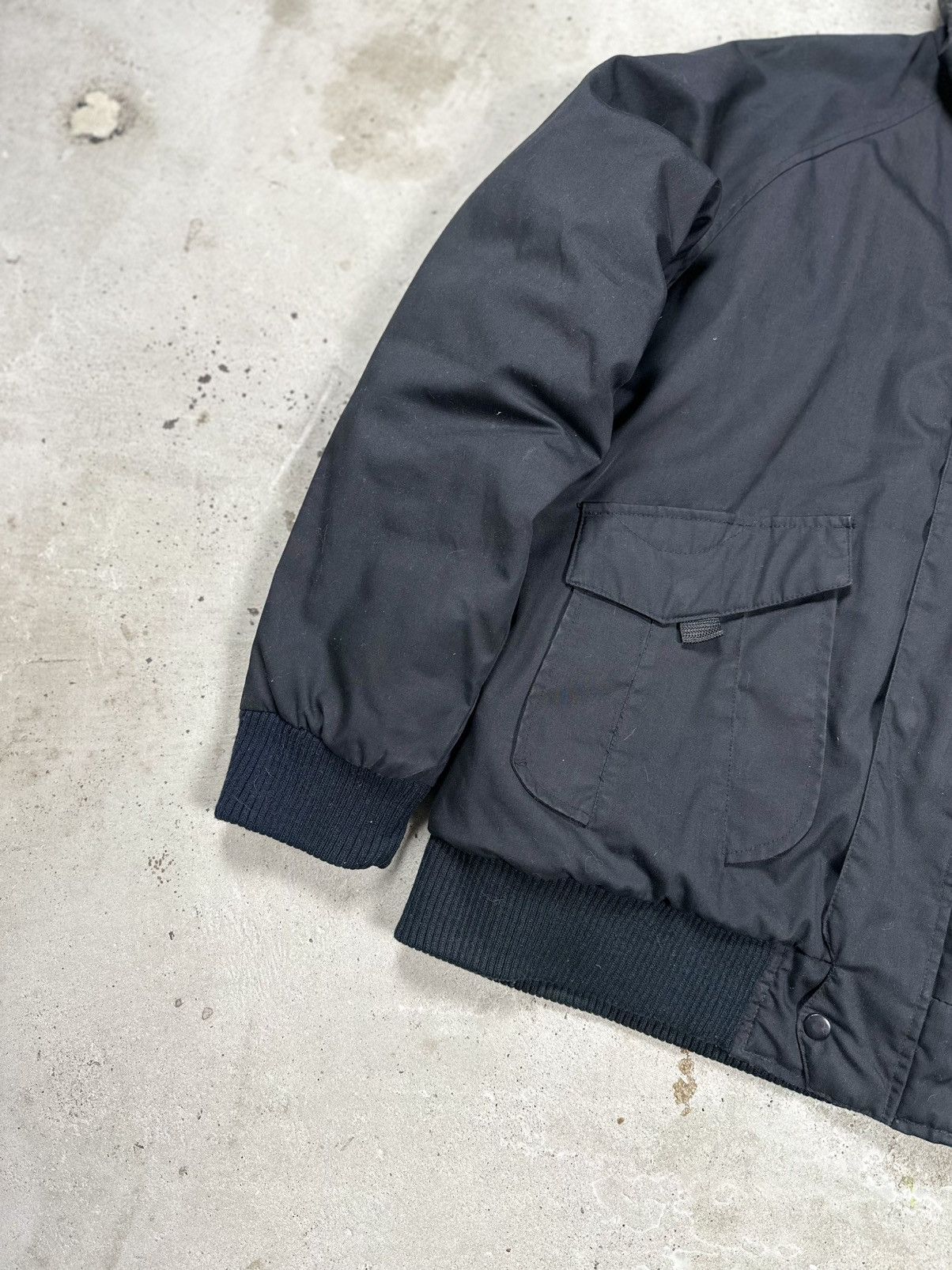 If Six Was Nine × Japanese Brand × Le Grande Bleu (L.G.B.) Vintage Y2K Faux Fur Black Bomber Jacket Hooded Size US XL / EU 56 / 4 - 3 Thumbnail