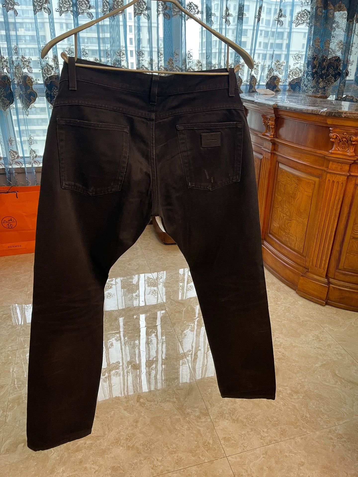 Dior DG Distressed Knee Jeans 46 Size US 30 / EU 46 - 2 Thumbnail