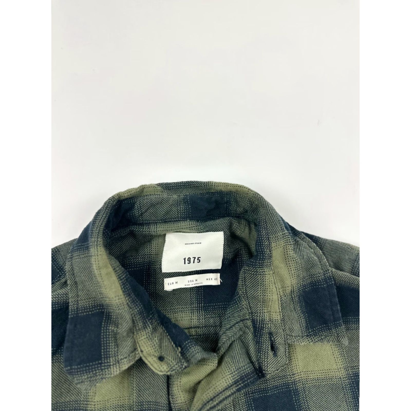 Vintage Original Denim 1975 Shirt Mens M Green Black Plaid Short Sleeve Button-Down Shirt Size US M / EU 48-50 / 2 - 3 Thumbnail