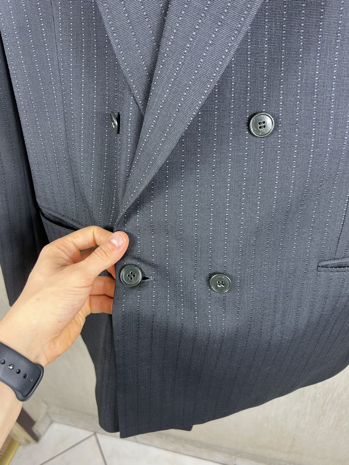 Giorgio Armani Archive Mani by Giorgio Armani wool double breasted blazer Size US L / EU 52-54 / 3 - 13 Thumbnail