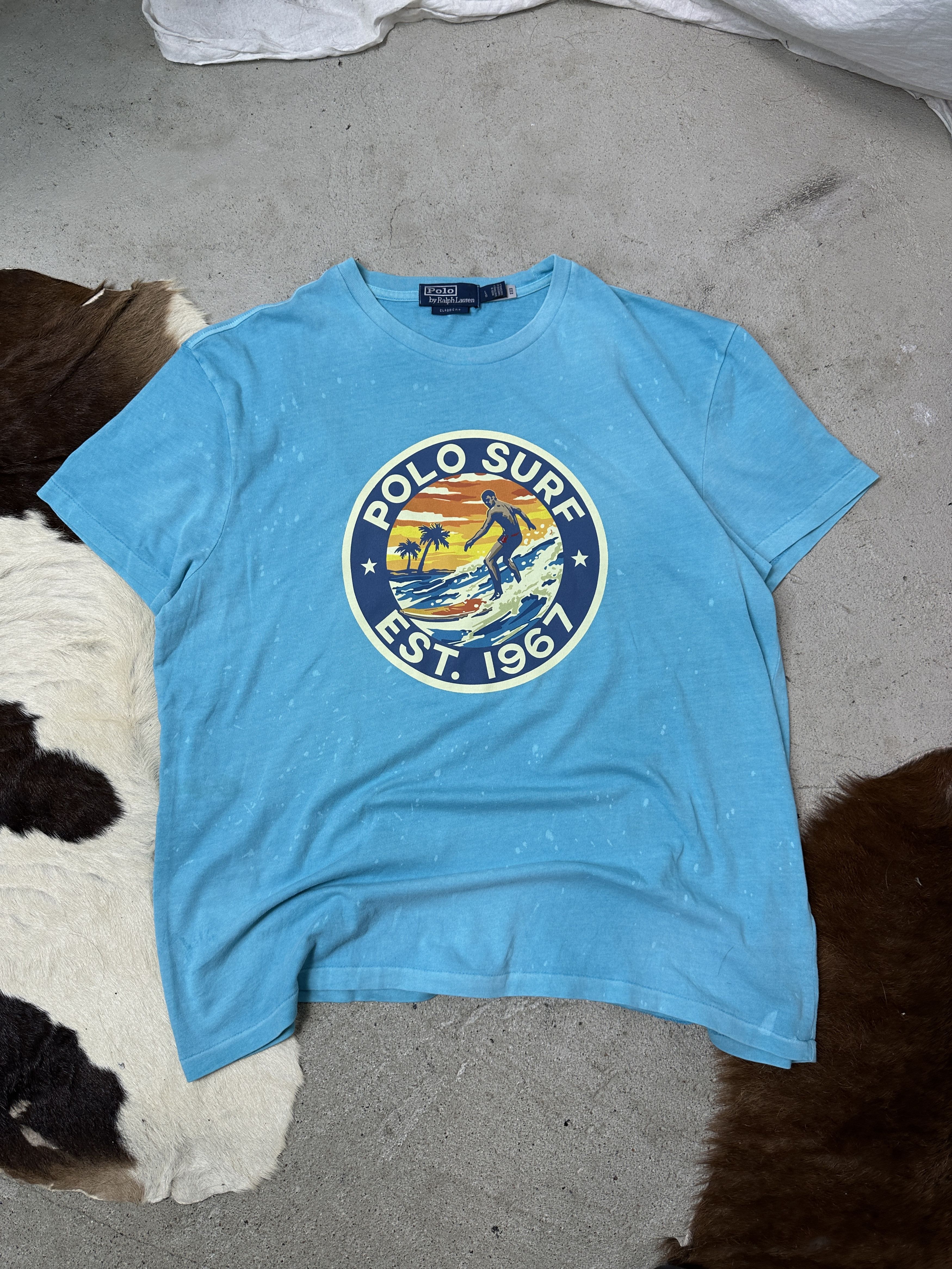 Polo Ralph Lauren Vintage Streetwear Sporty Polo Surf Ralph Lauren T-shirt Y2K Size US L / EU 52-54 / 3 - 1 Thumbnail